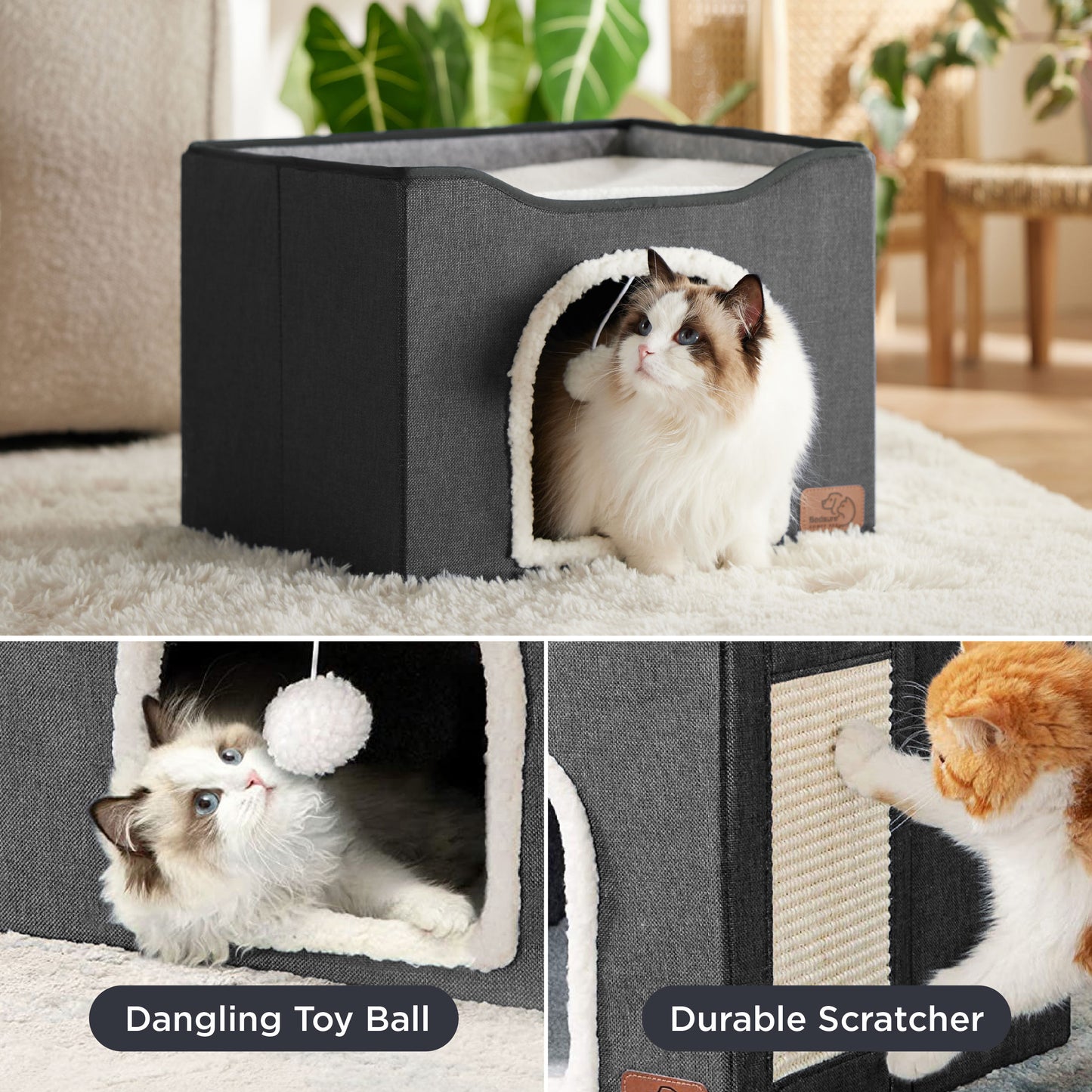 Cat Beds for Indoor Pet Cat House