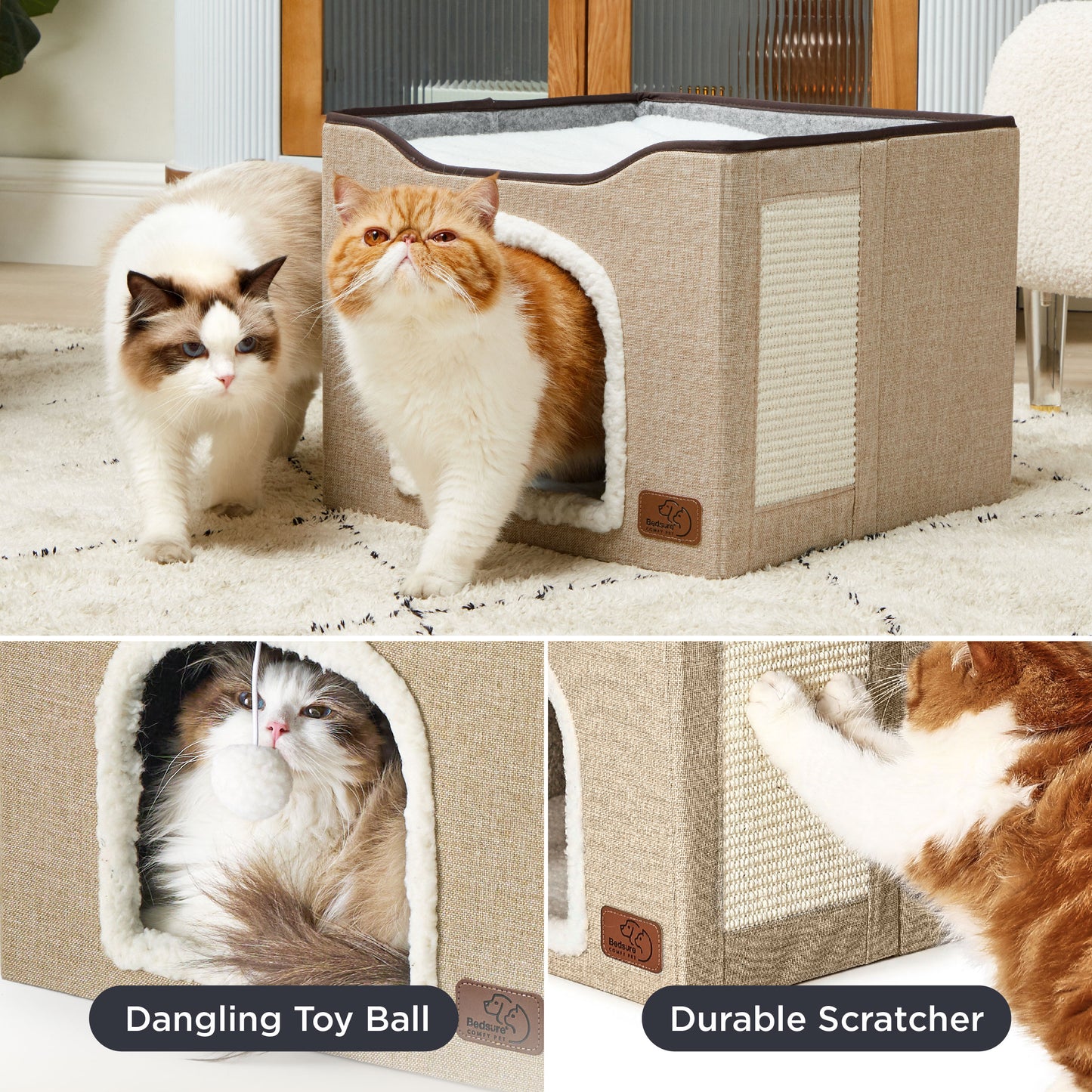 Cat Beds for Indoor Pet Cat House