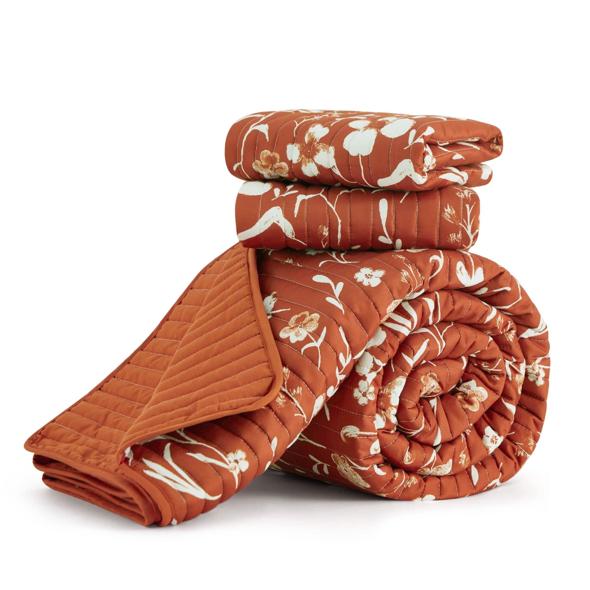 GentleSoft™ Botanical Quilt Set