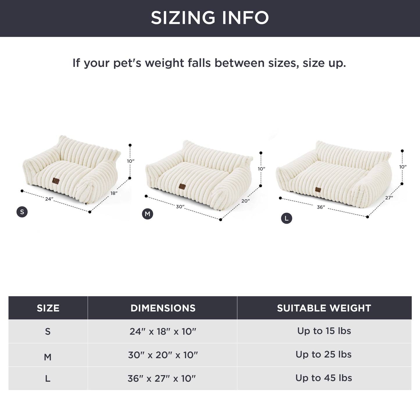 Corduroy Fleece Cat Couch