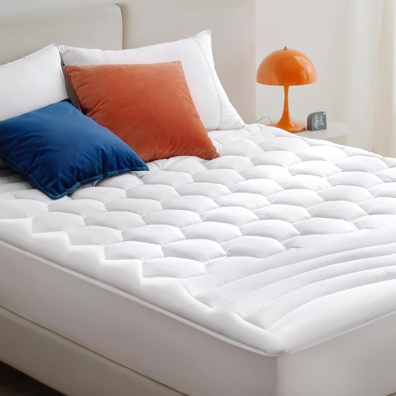 GentleSoft™ Three-Zone Quilted Mattress Pad