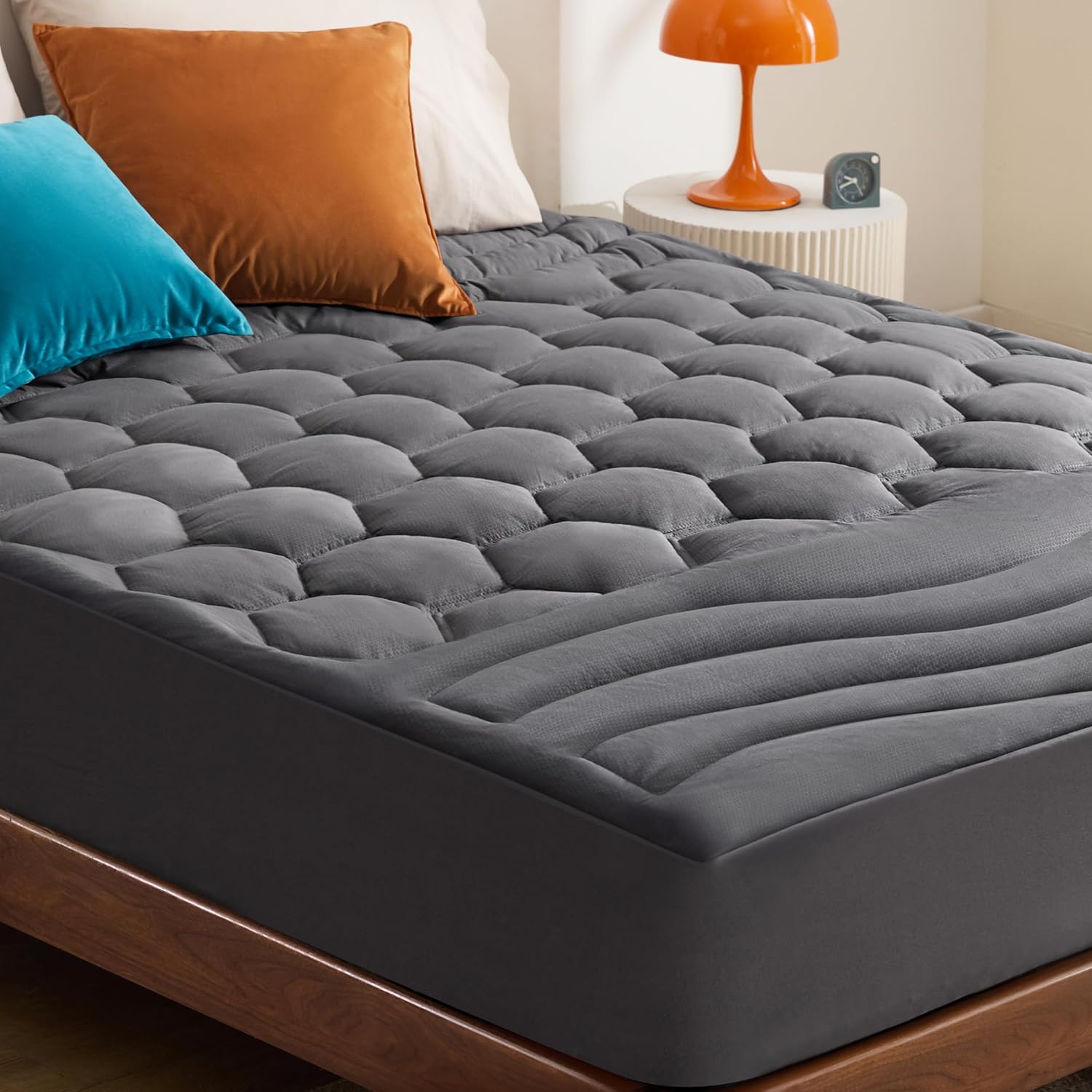 GentleSoft™ Three-Zone Quilted Mattress Pad