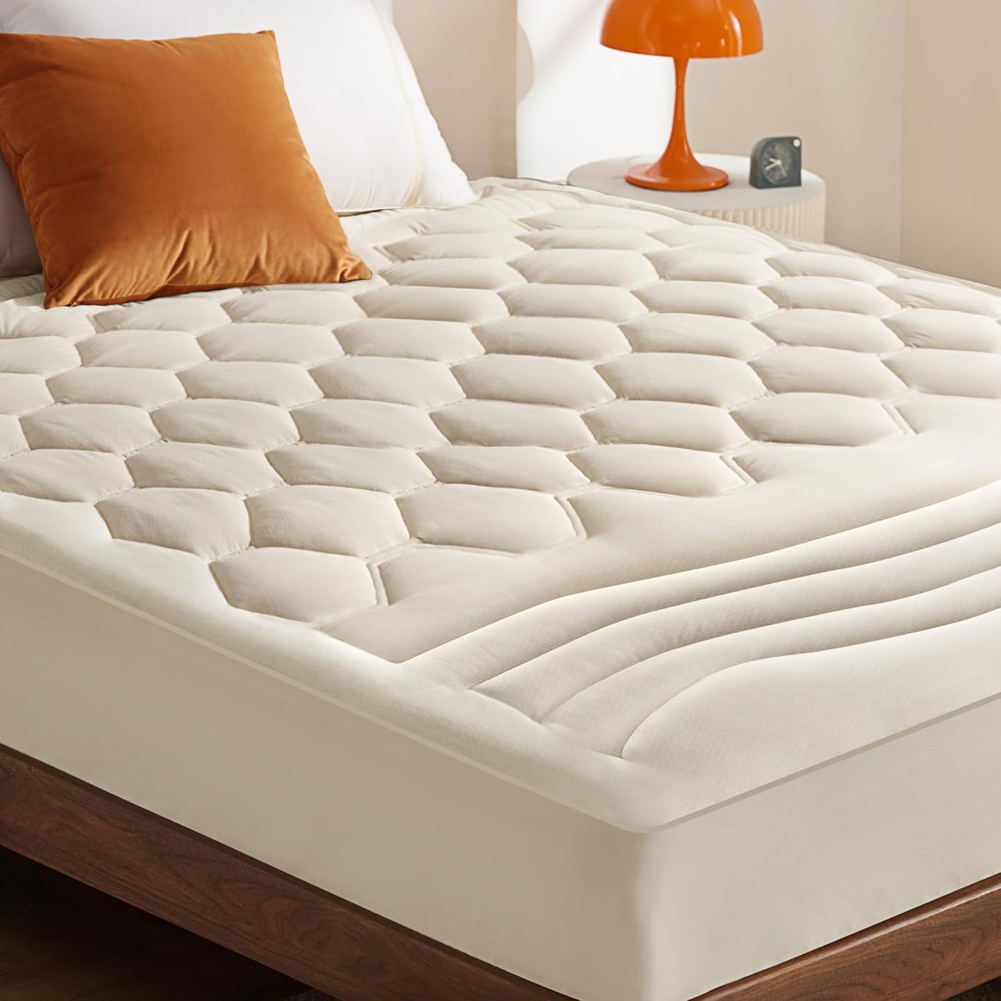 GentleSoft™ Three-Zone Quilted Mattress Pad