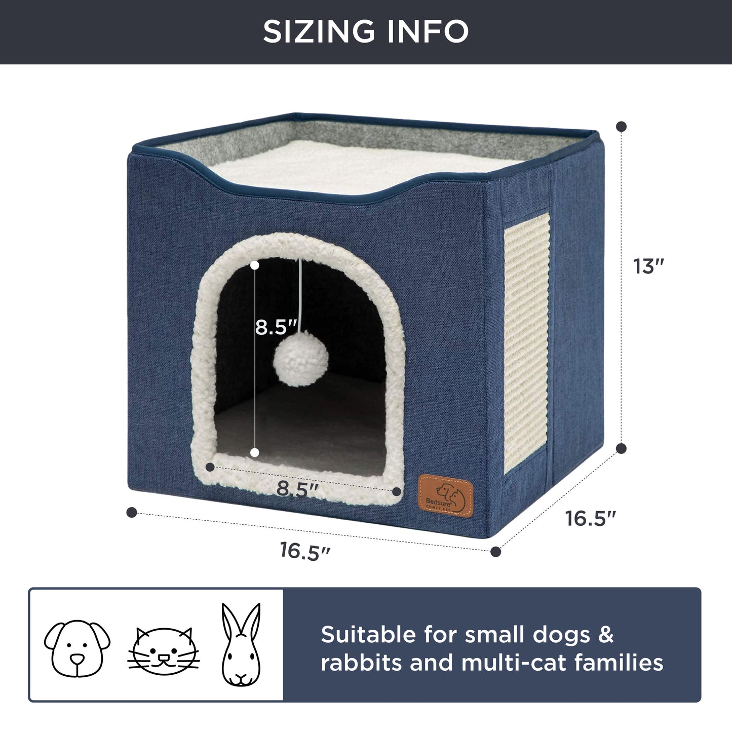 Cat Beds for Indoor Pet Cat House
