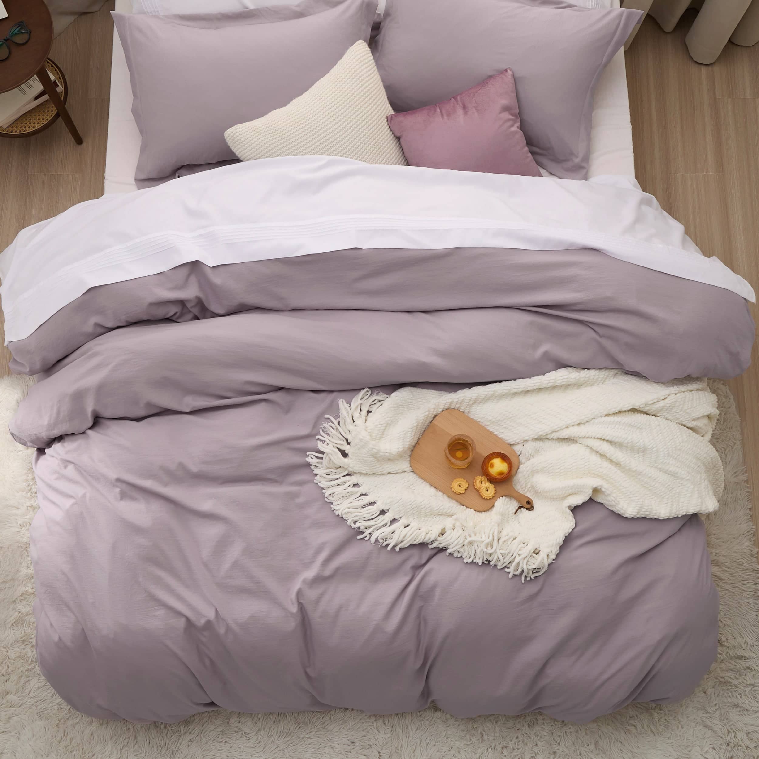 Ultra Soft Hypoallergenic Microfiber Duvet Cover Set