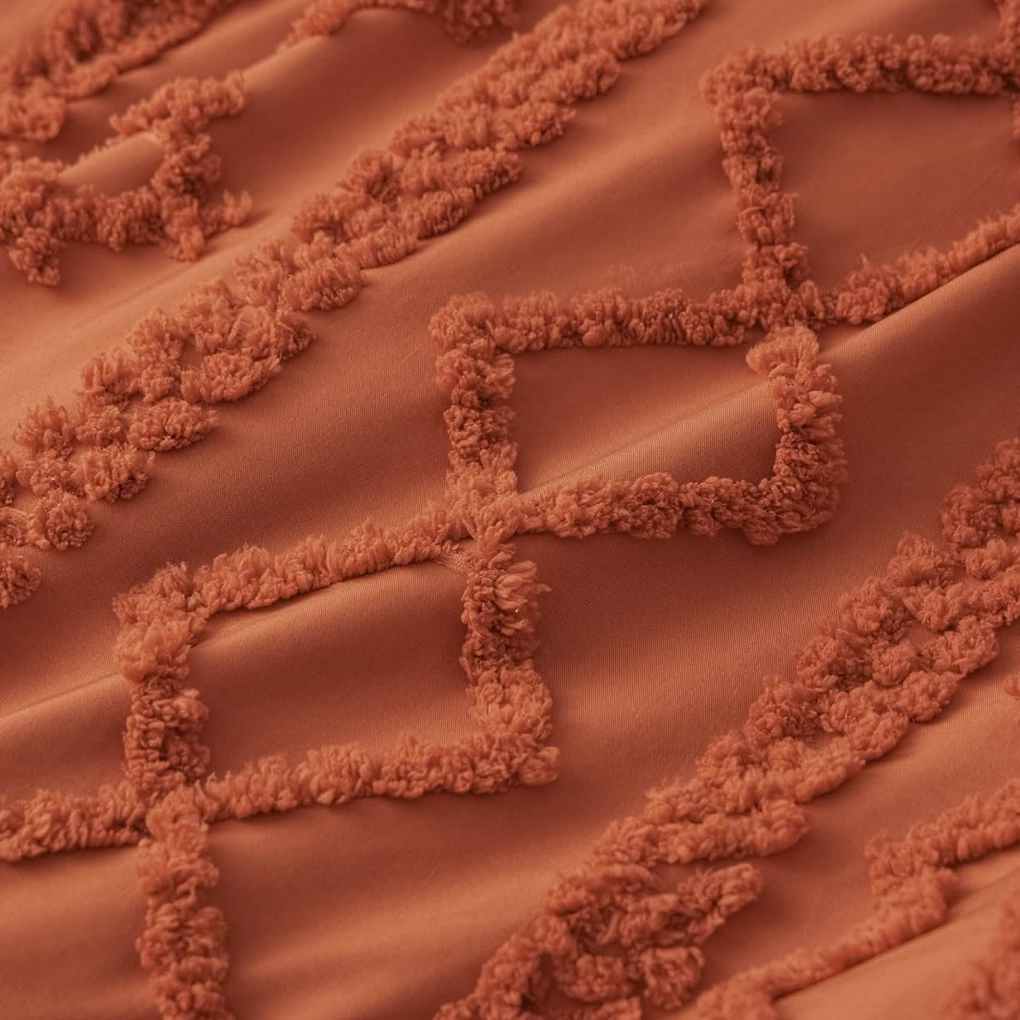 GentleSoft™ Boho Tufted Embroidery Duvet Cover Set