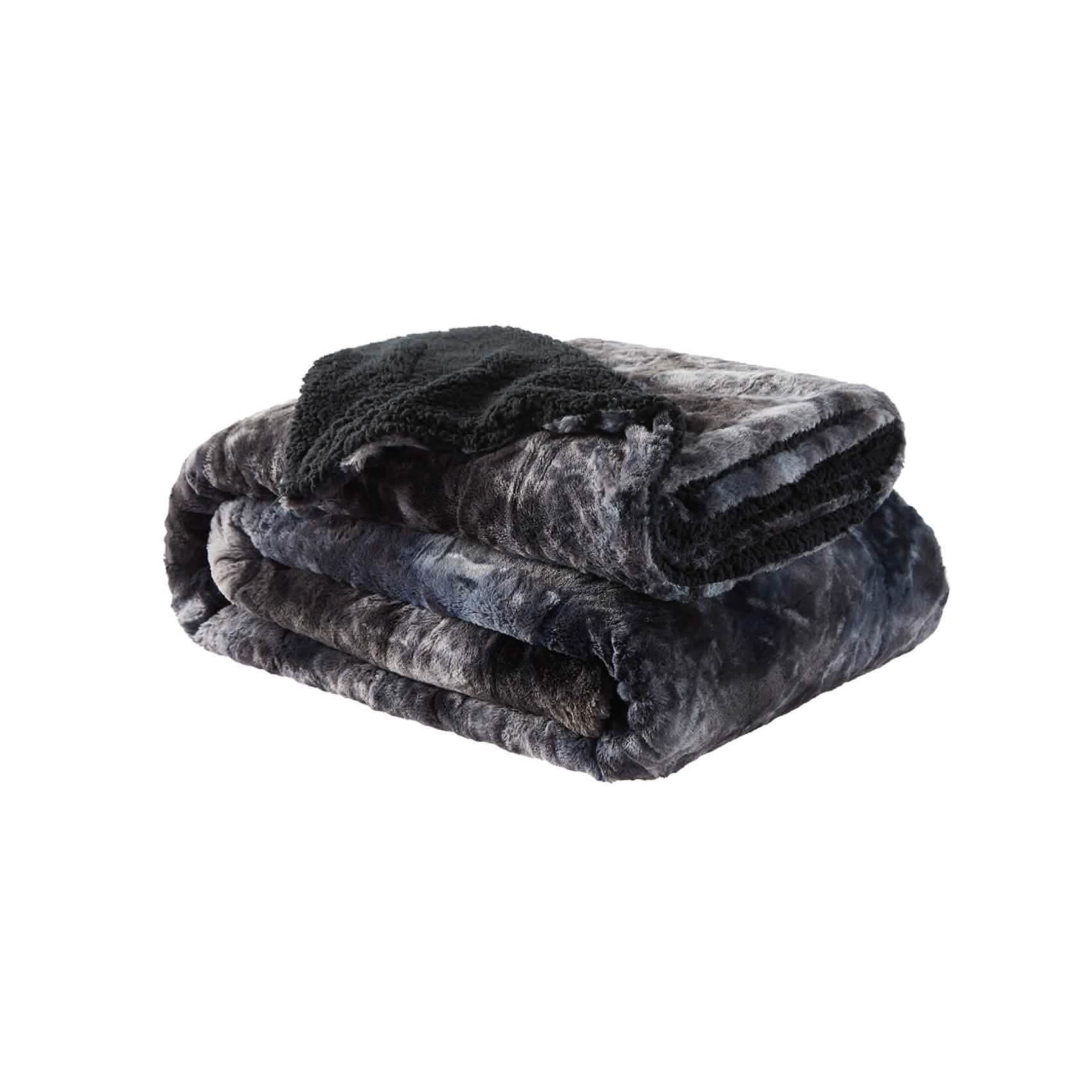 GentleSoft™ Faux Fur Sherpa Fleece Blanket