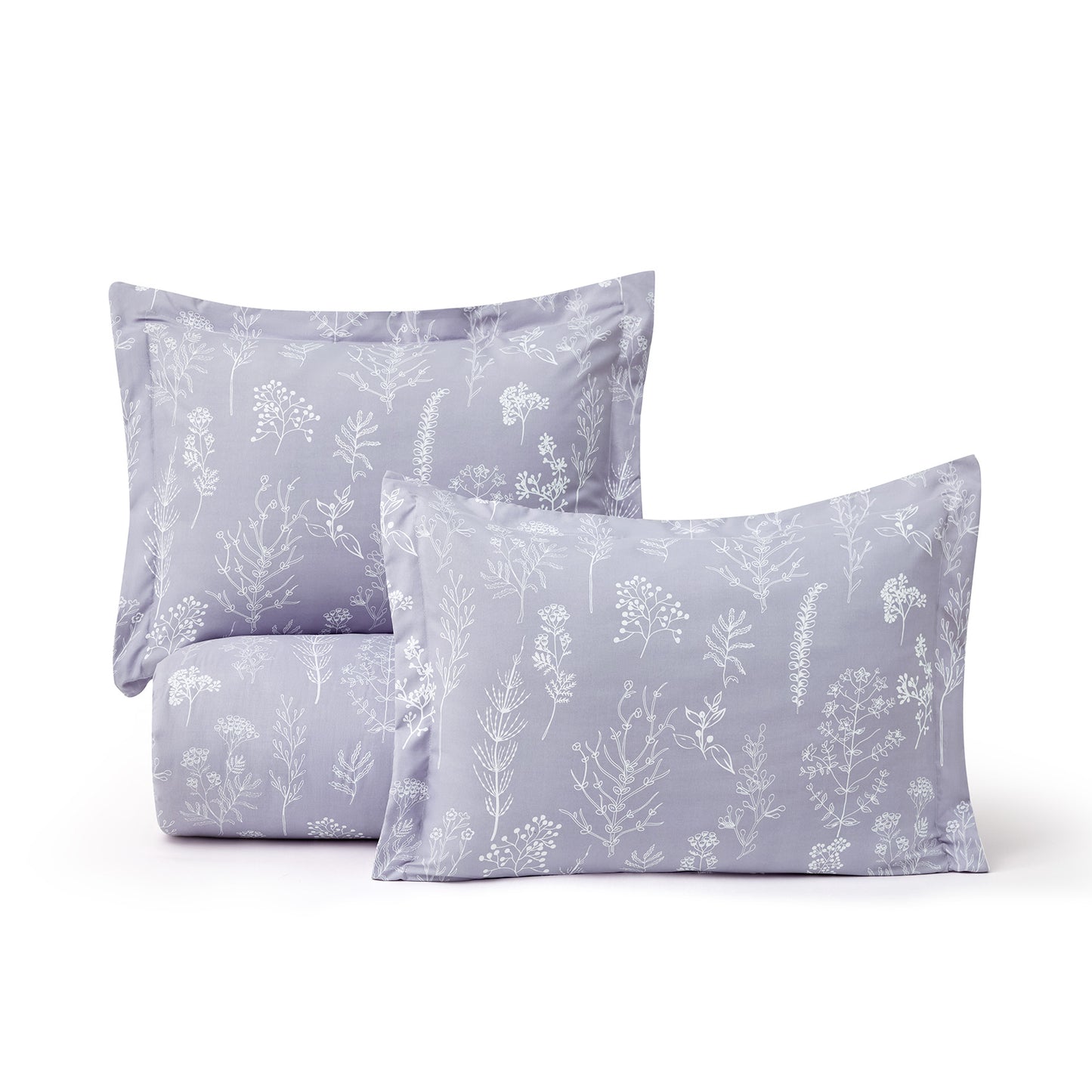 GentleSoft® Reversible Floral Print Duvet Cover Set