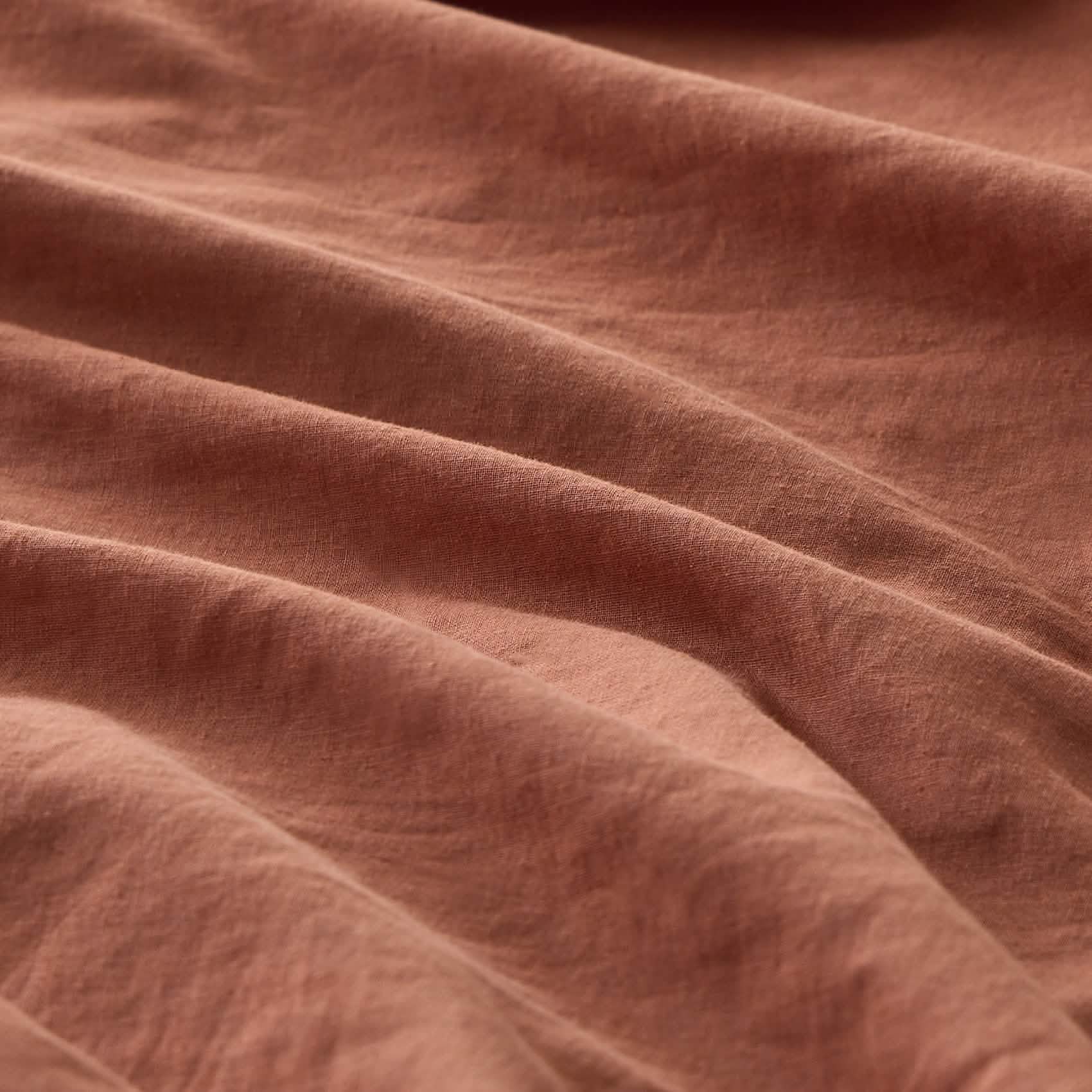 GentleSoft™ Cotton Linen Hybrid Duvet Cover Set