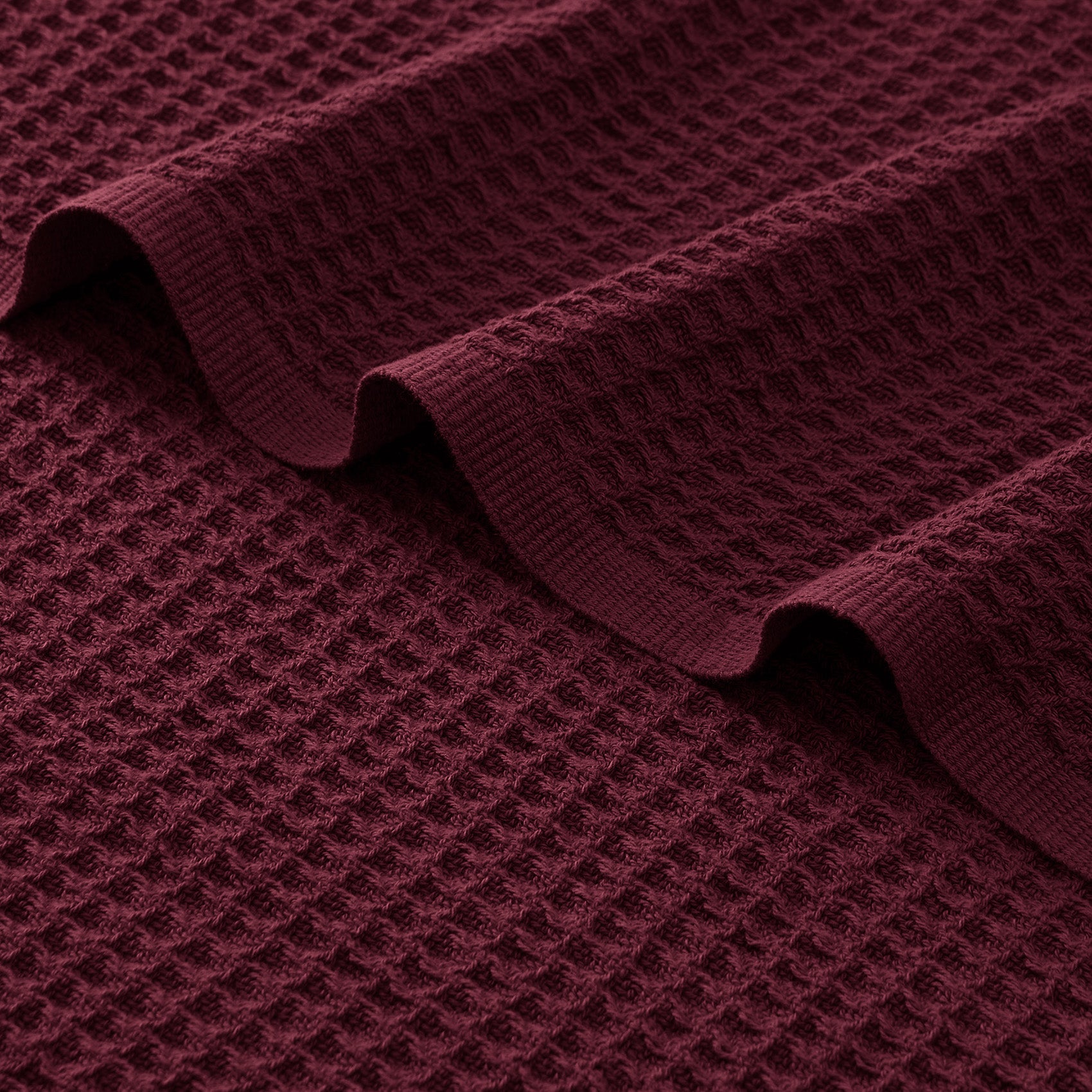 GentleSoft™ Cotton Waffle Weave Blanket