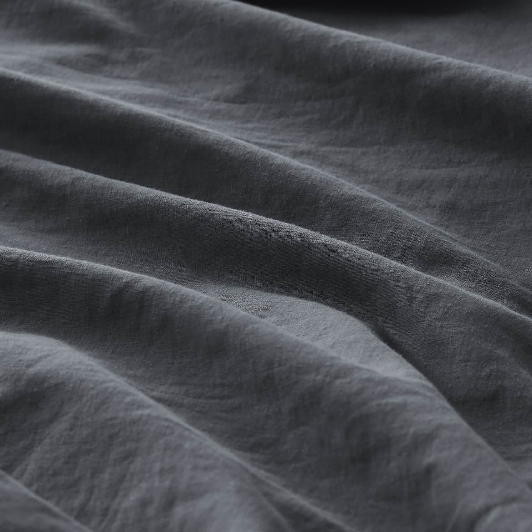 GentleSoft™ Cotton Linen Hybrid Duvet Cover Set