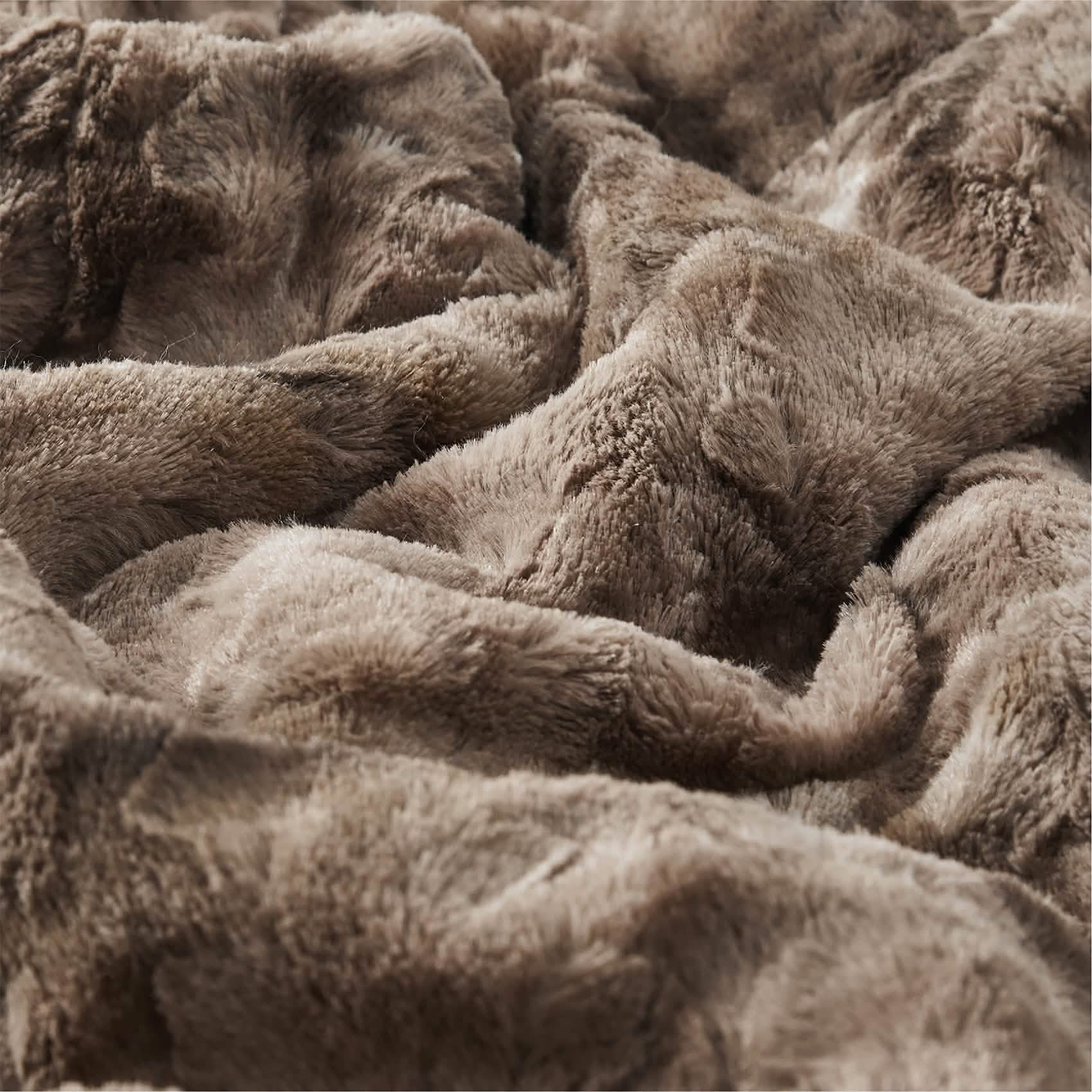 GentleSoft™ Faux Fur Sherpa Fleece Blanket