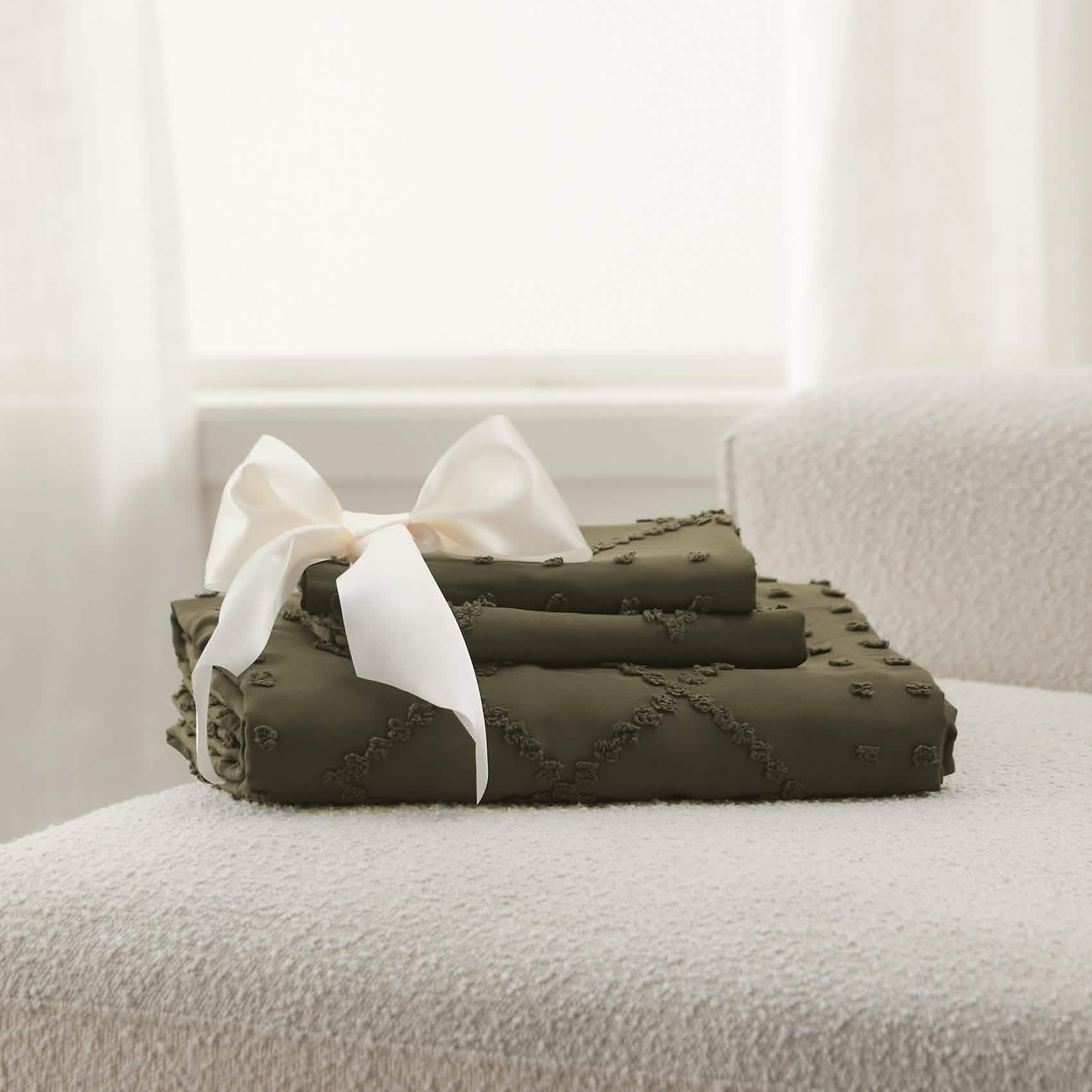 GentleSoft™ Embroidery Boho Duvet Cover Set