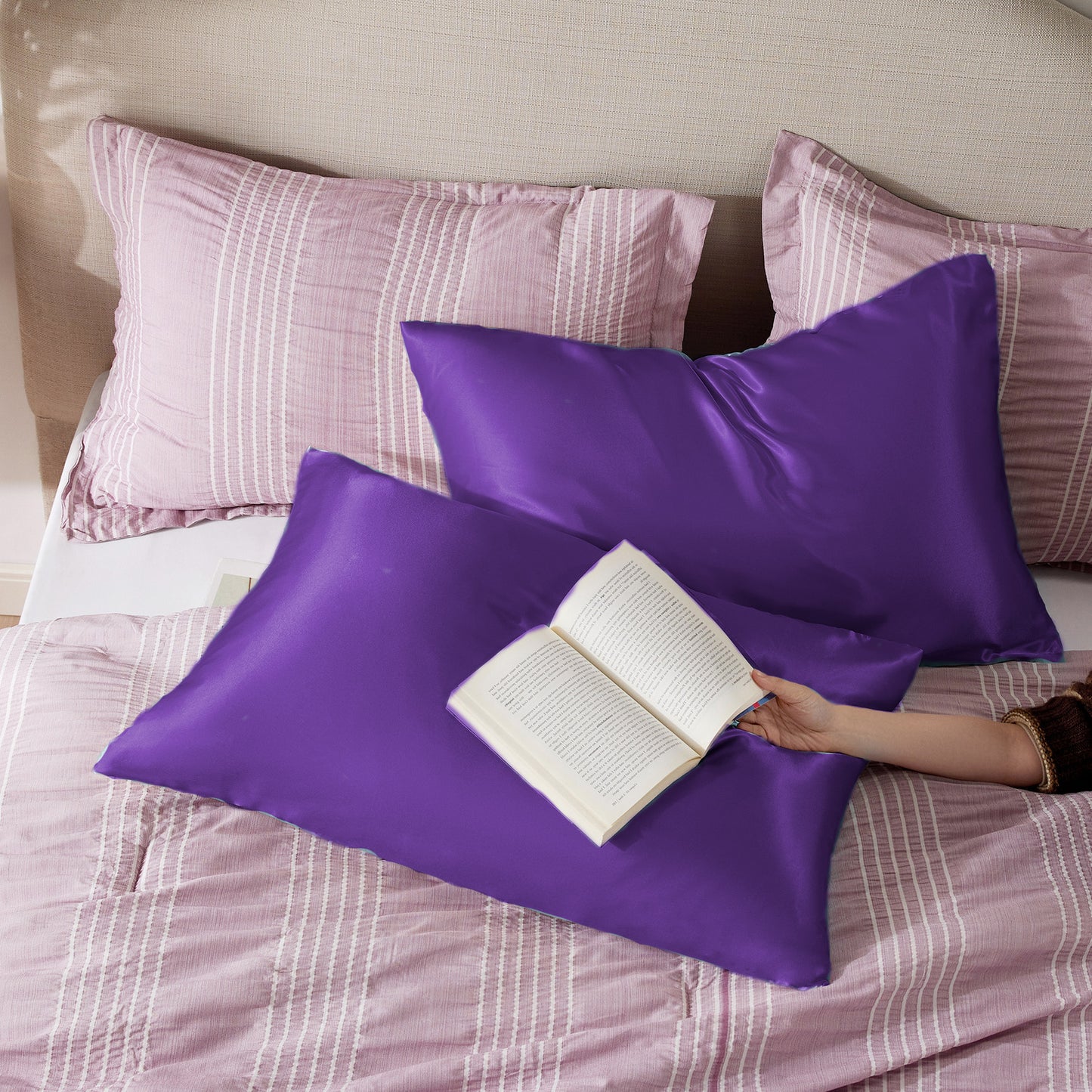 GentleSoft® Solid Satin Pillowcase