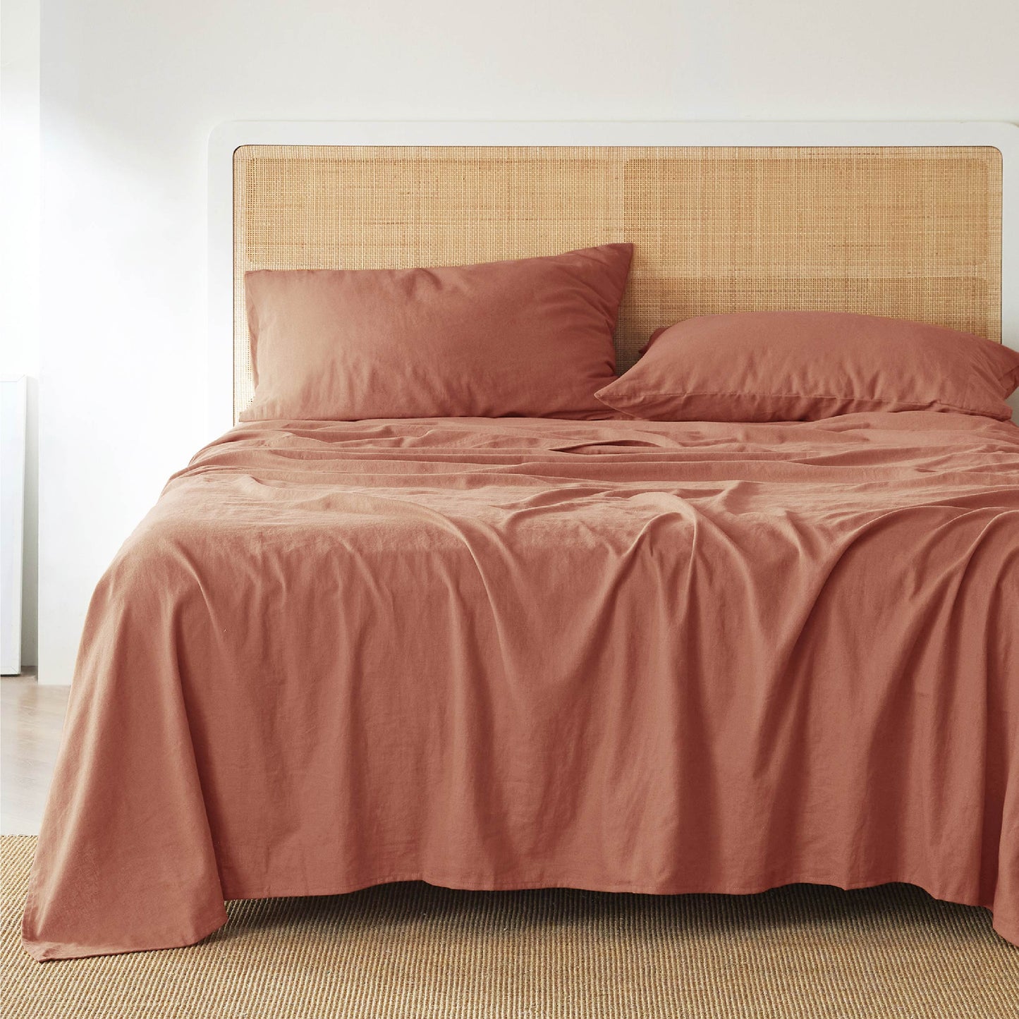 GentleSoft® Cotton-Linen Blend Sheet Set