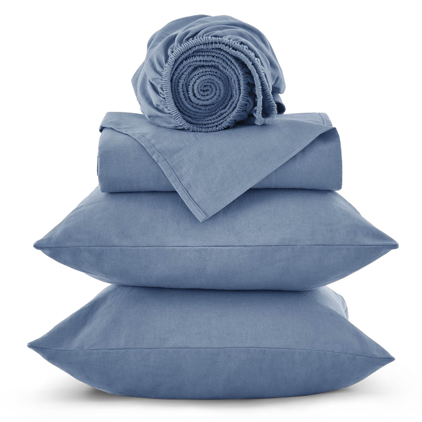 GentleSoft® Cotton-Linen Blend Sheet Set