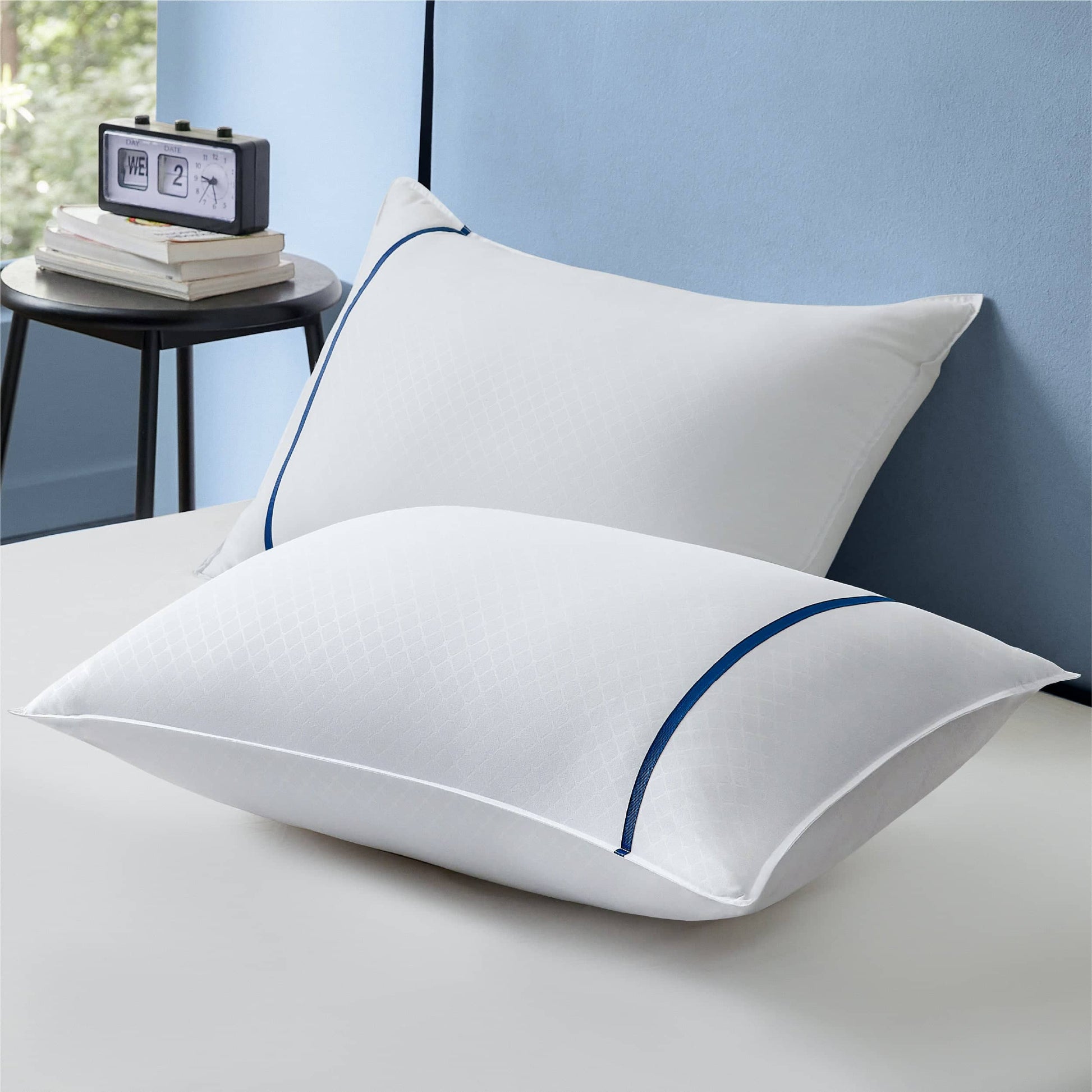GentleSoft™ Diamond Pattern Pillows 2pk