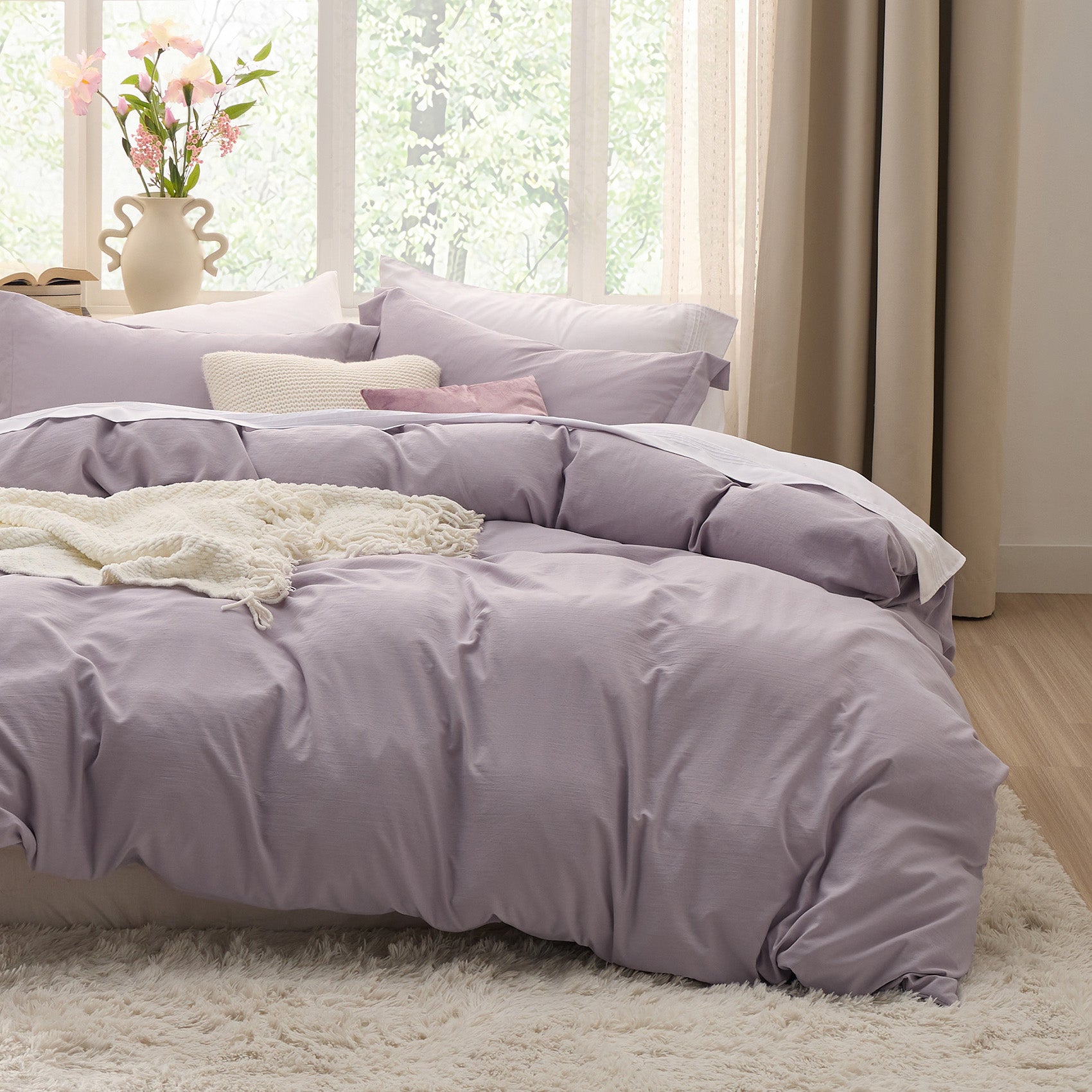 GentleSoft™ Ultra Soft Hypoallergenic Microfiber Duvet Cover Set