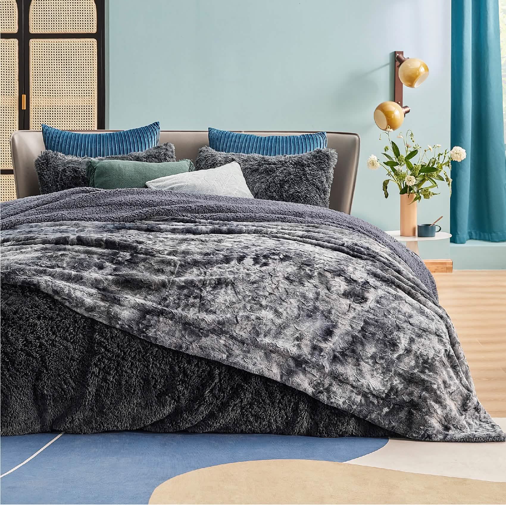 GentleSoft™ Faux Fur Sherpa Fleece Blanket