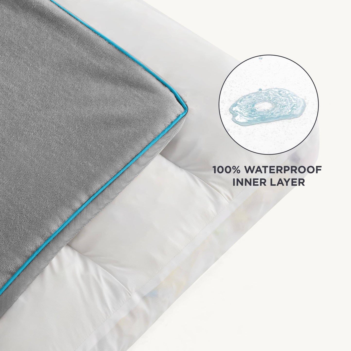 Plush Waterproof Dog Bed
