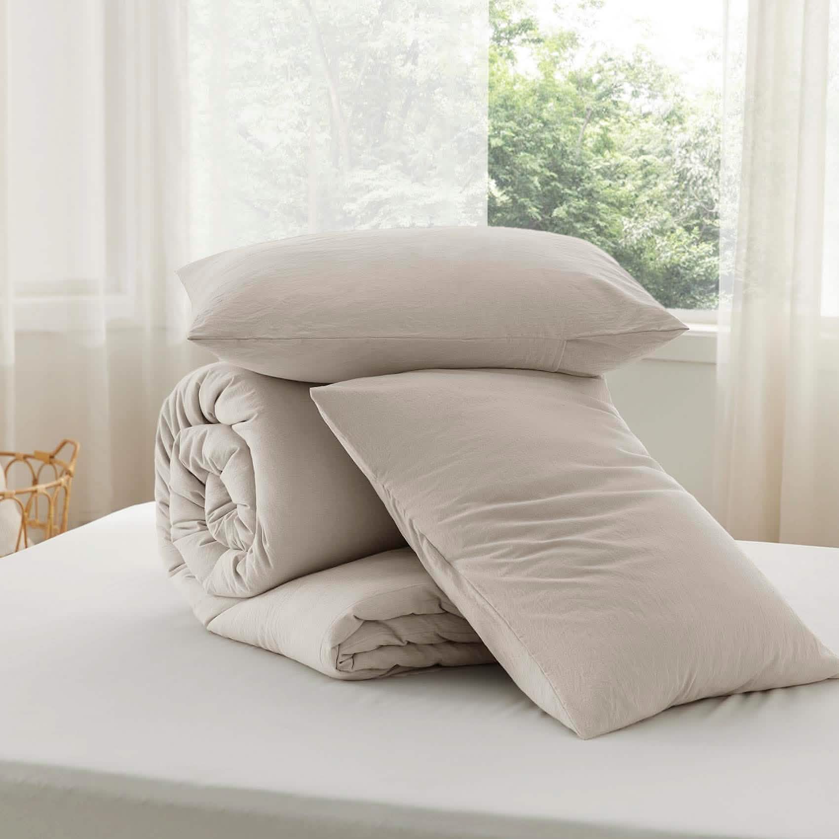 GentleSoft™ Prewashed Cotton Comforter Set