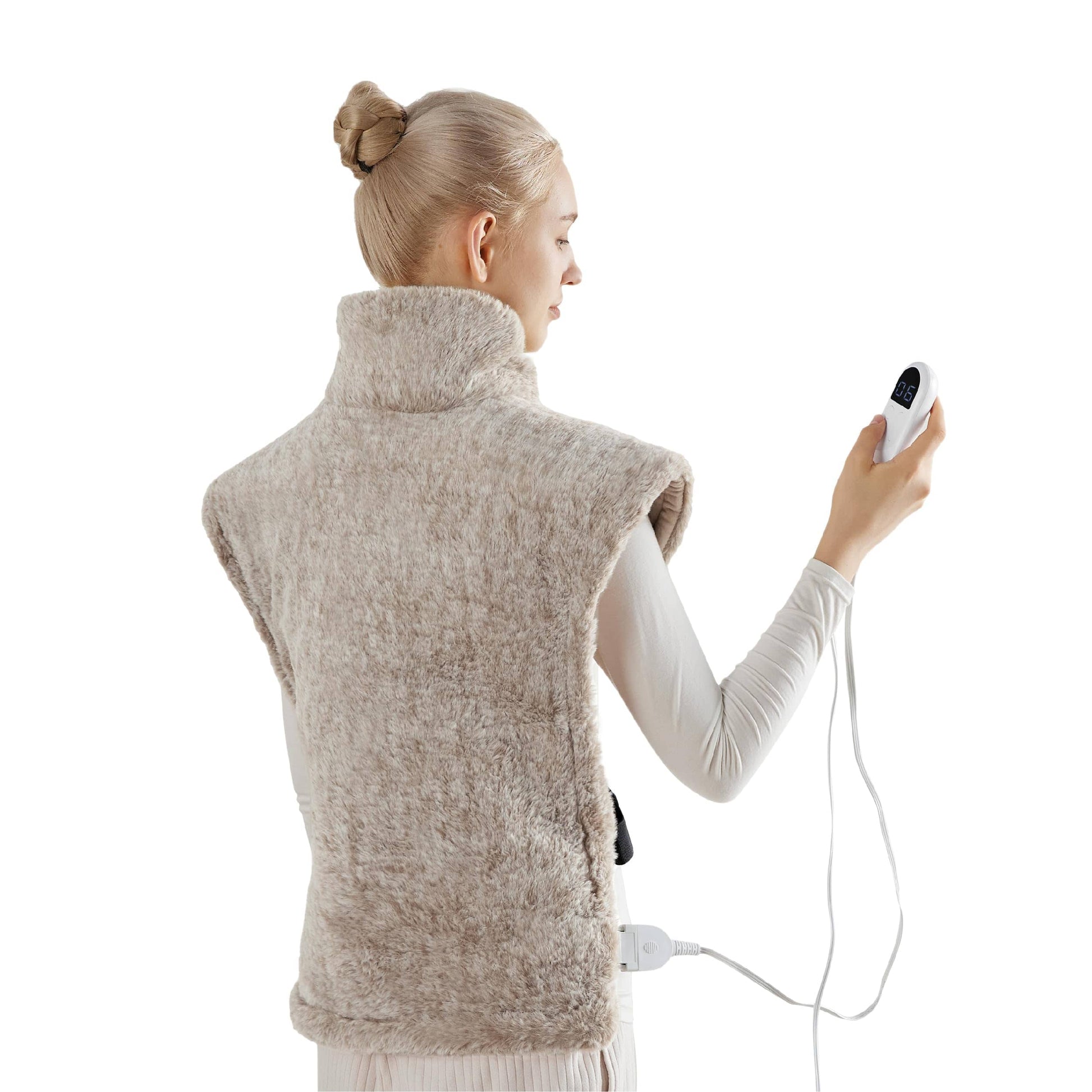 GentleSoft™ Electric Heated Pad for Neck and Shoulders