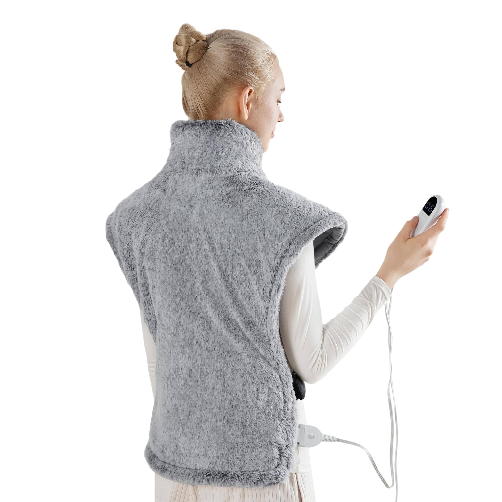 GentleSoft™ Electric Heated Pad for Neck and Shoulders