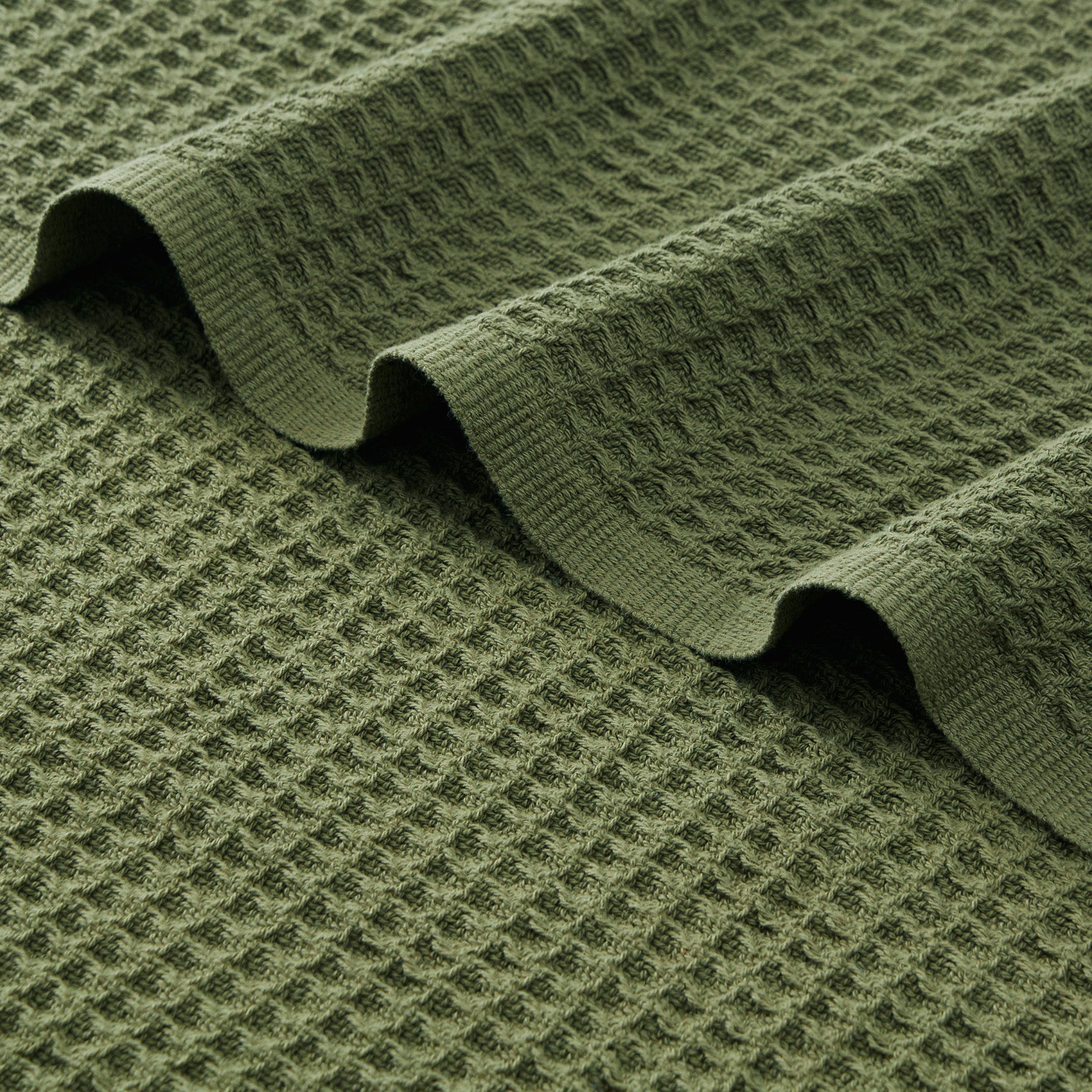 GentleSoft™ Cotton Waffle Weave Blanket