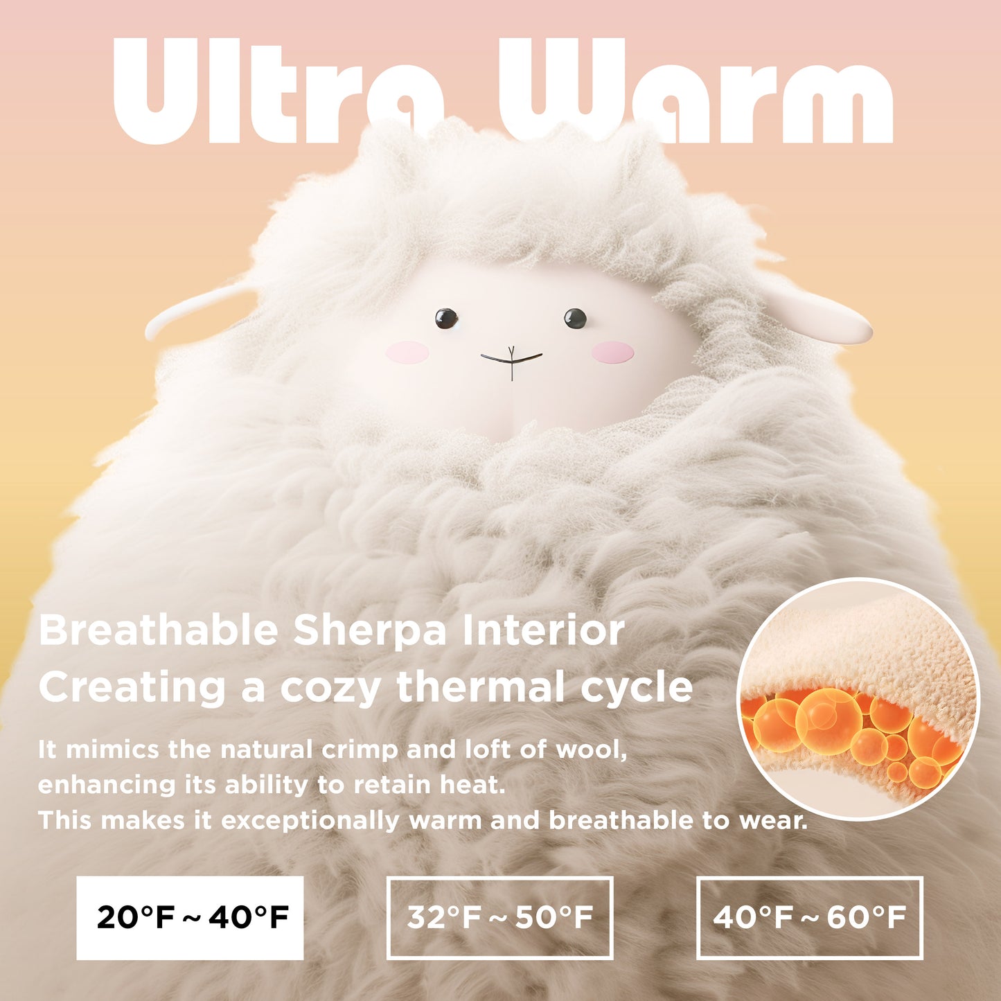 GentleSoft® Sherpa Fleece Printed Short Wearable Blanket Hoodie