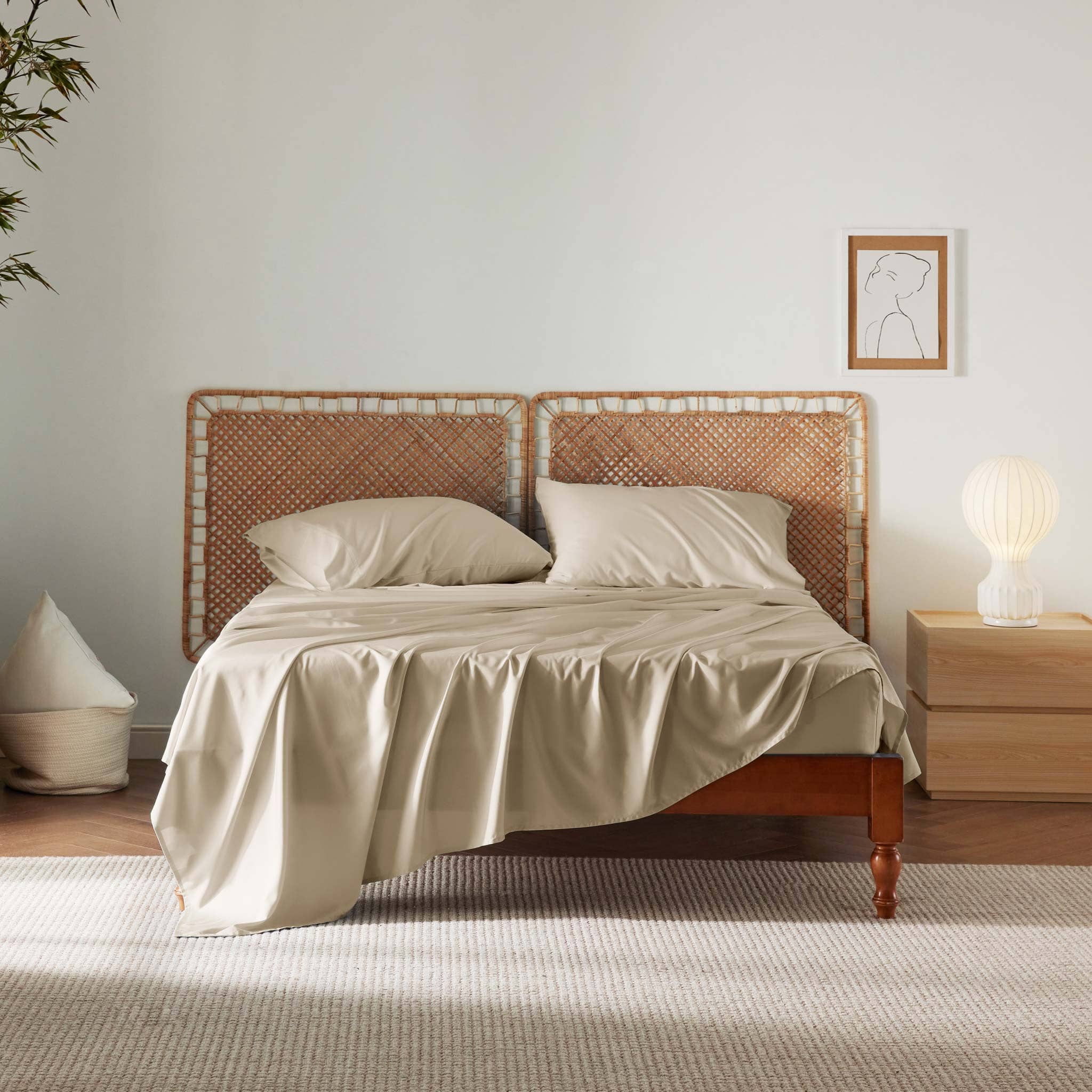 100% Viscose from Bamboo Cooling Sheet Set