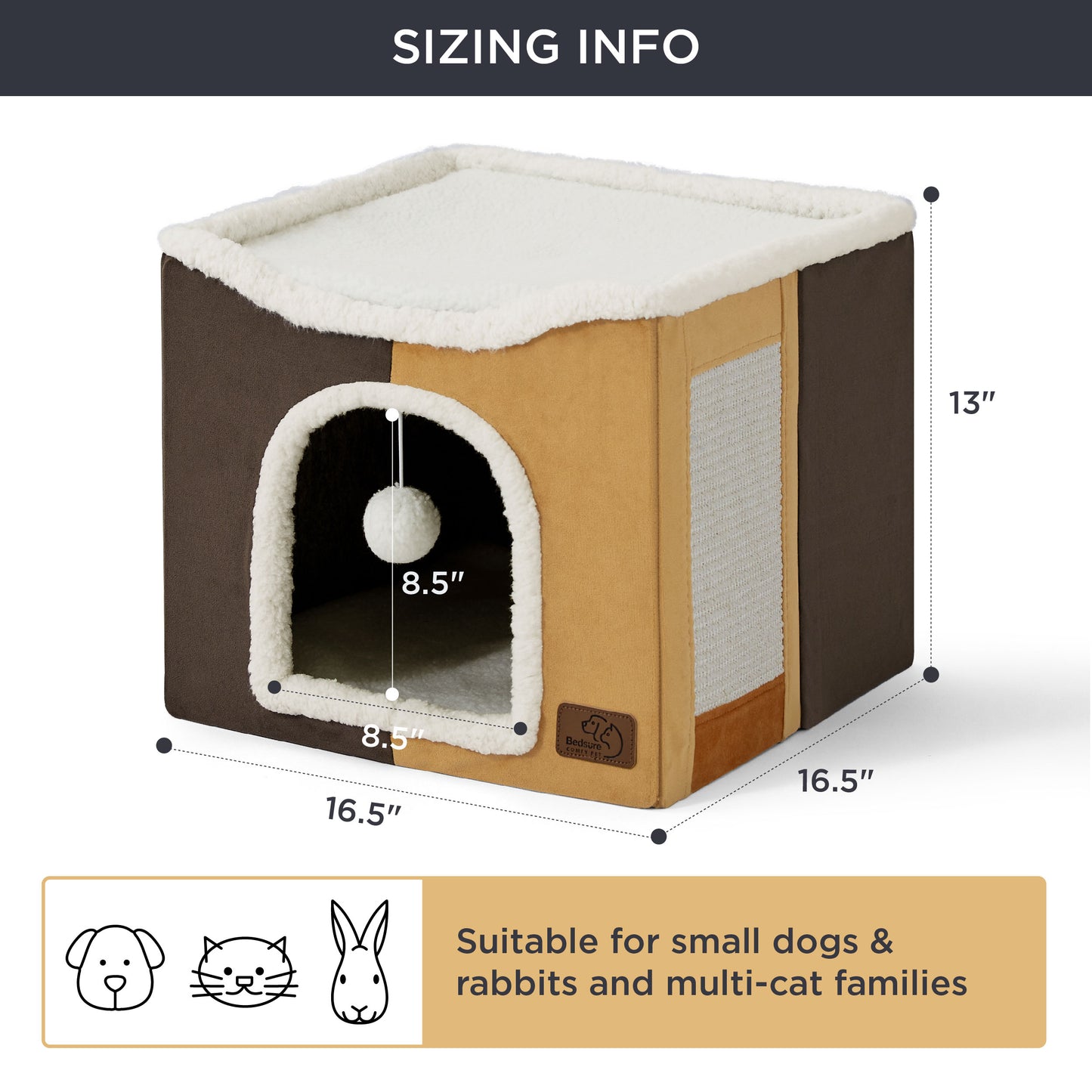 Cat Beds for Indoor Pet Cat House