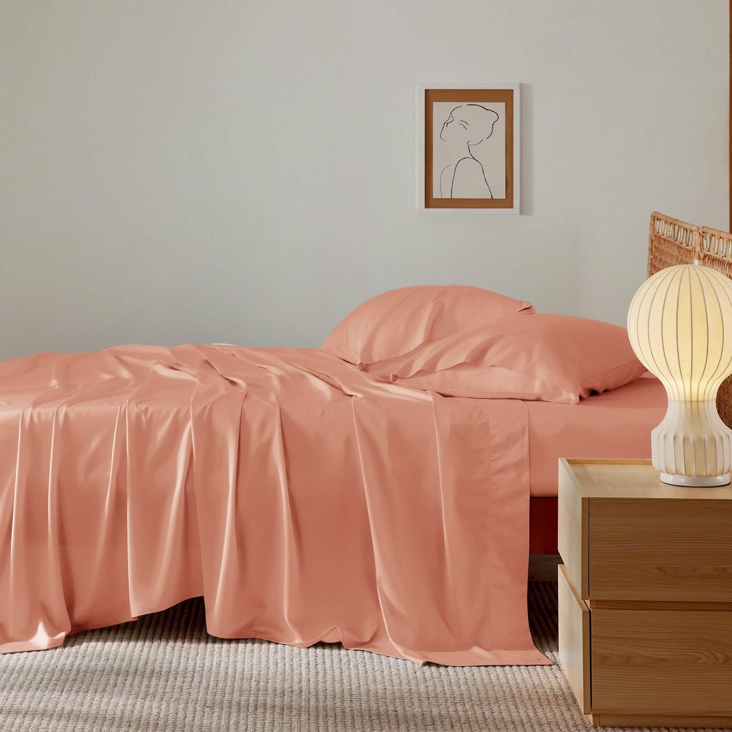 GentleSoft™ Rayon Derived From Bamboo Cooling Sheet Set