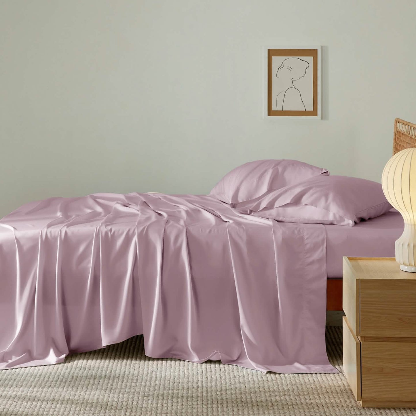 GentleSoft™ Rayon Derived From Bamboo Cooling Sheet Set