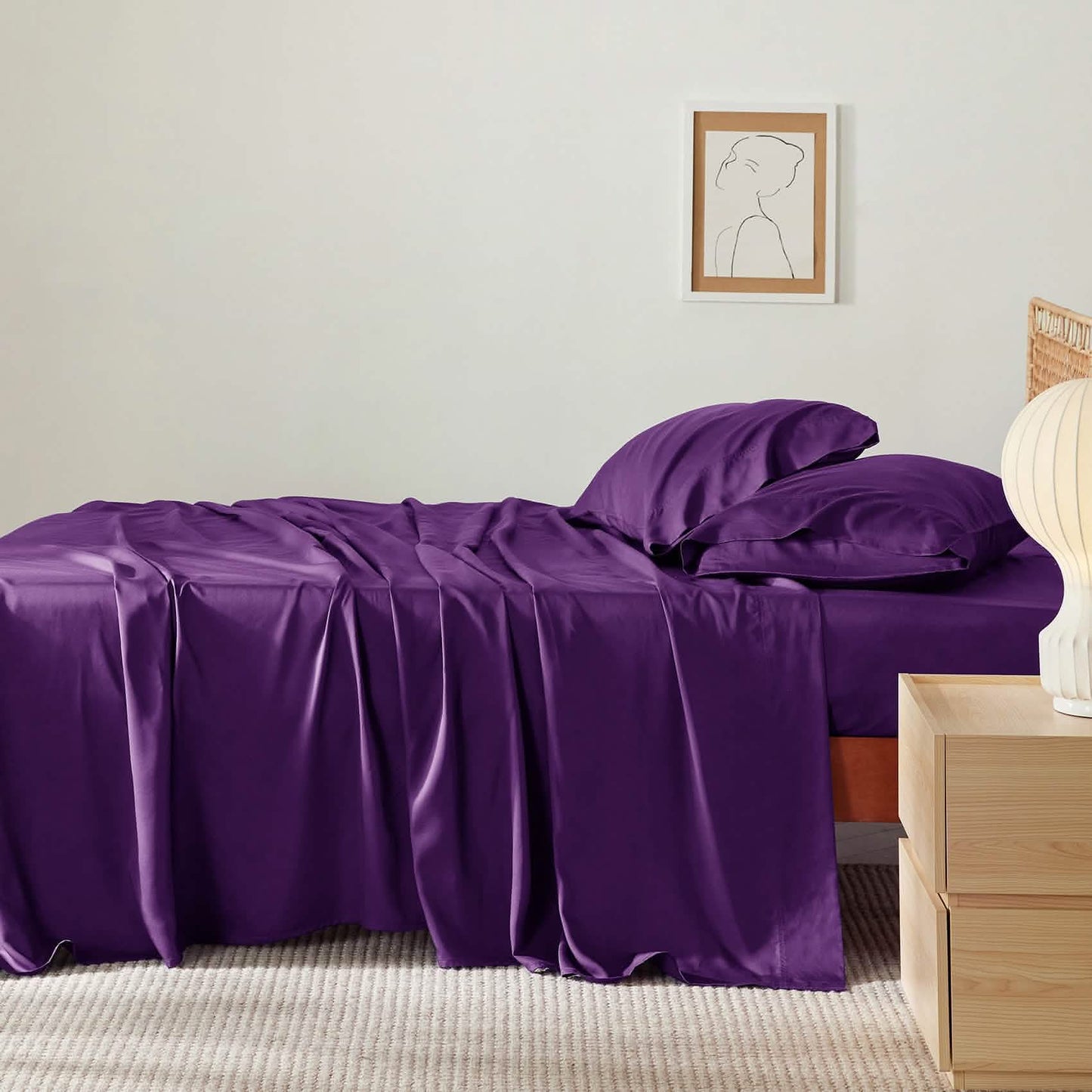 GentleSoft™ Rayon Derived From Bamboo Cooling Sheet Set