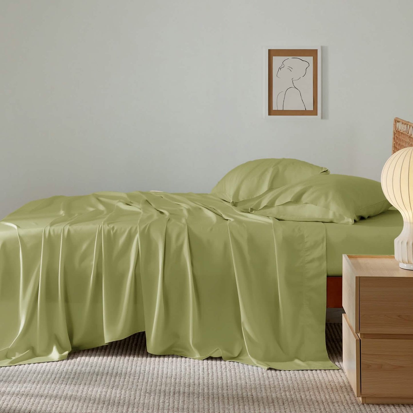 GentleSoft™ Rayon Derived From Bamboo Cooling Sheet Set