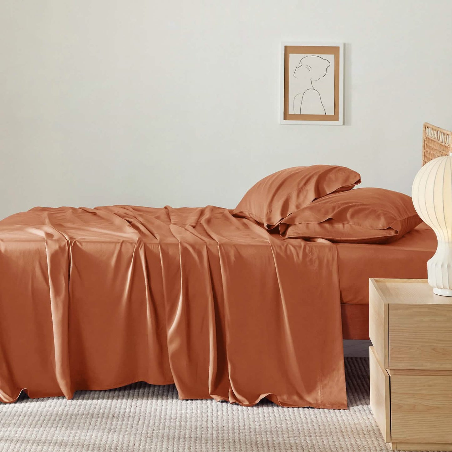 GentleSoft™ Rayon Derived From Bamboo Cooling Sheet Set