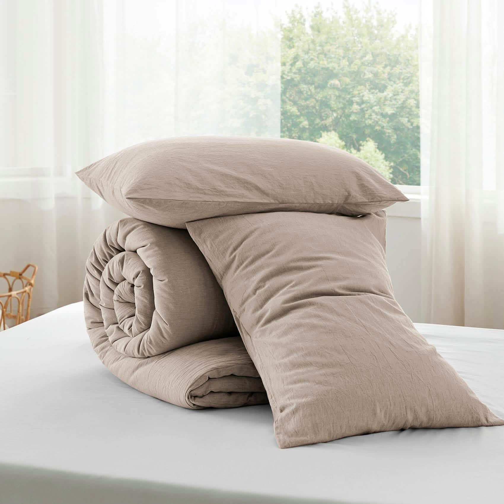 GentleSoft™ Prewashed Cotton Comforter Set