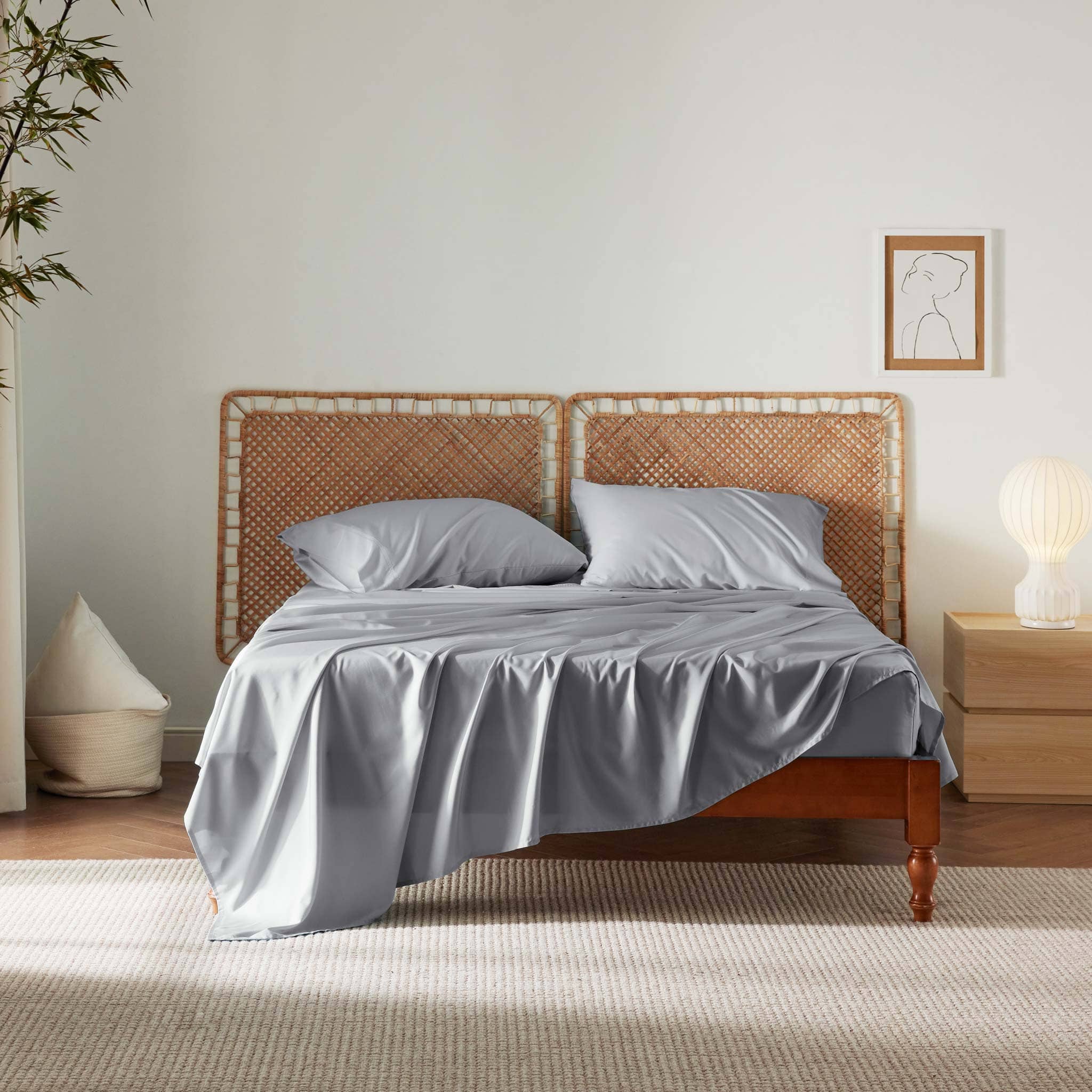 100% Viscose from Bamboo Cooling Sheet Set