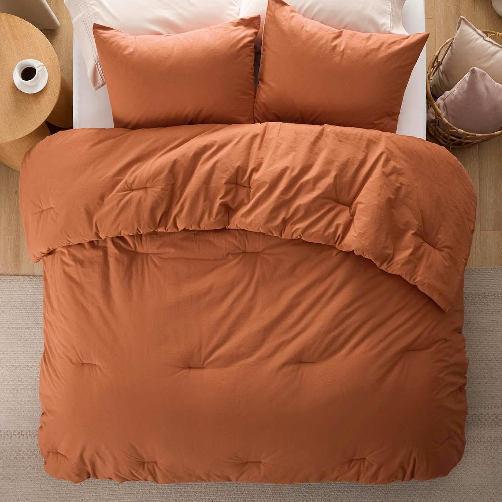 GentleSoft™ Prewashed Cotton Comforter Set