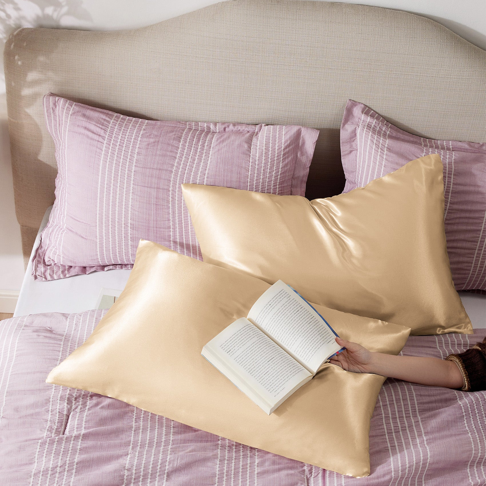 GentleSoft™ Solid Satin Pillowcase
