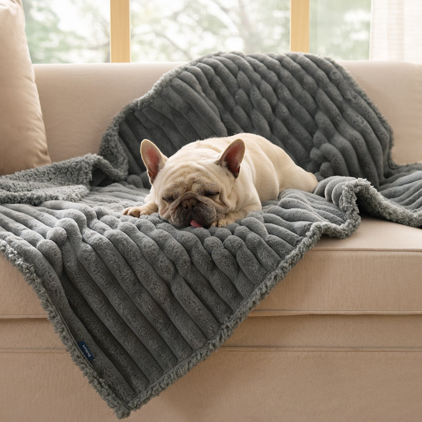 Corduroy Fleece Pet Blanket