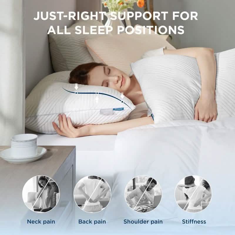 GentleSoft™ Adjustable Shredded Memory Foam Pillow
