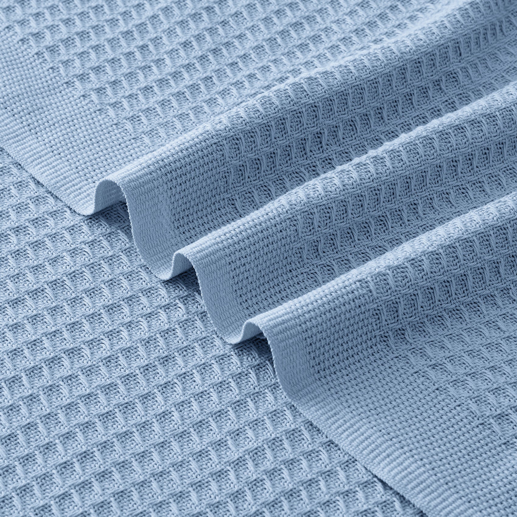 GentleSoft™ Cotton Waffle Weave Blanket