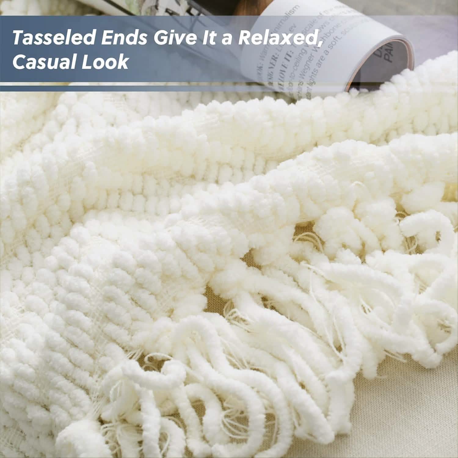 GentleSoft™ GentleSoft Versatile Knit Woven Chenille Blanket