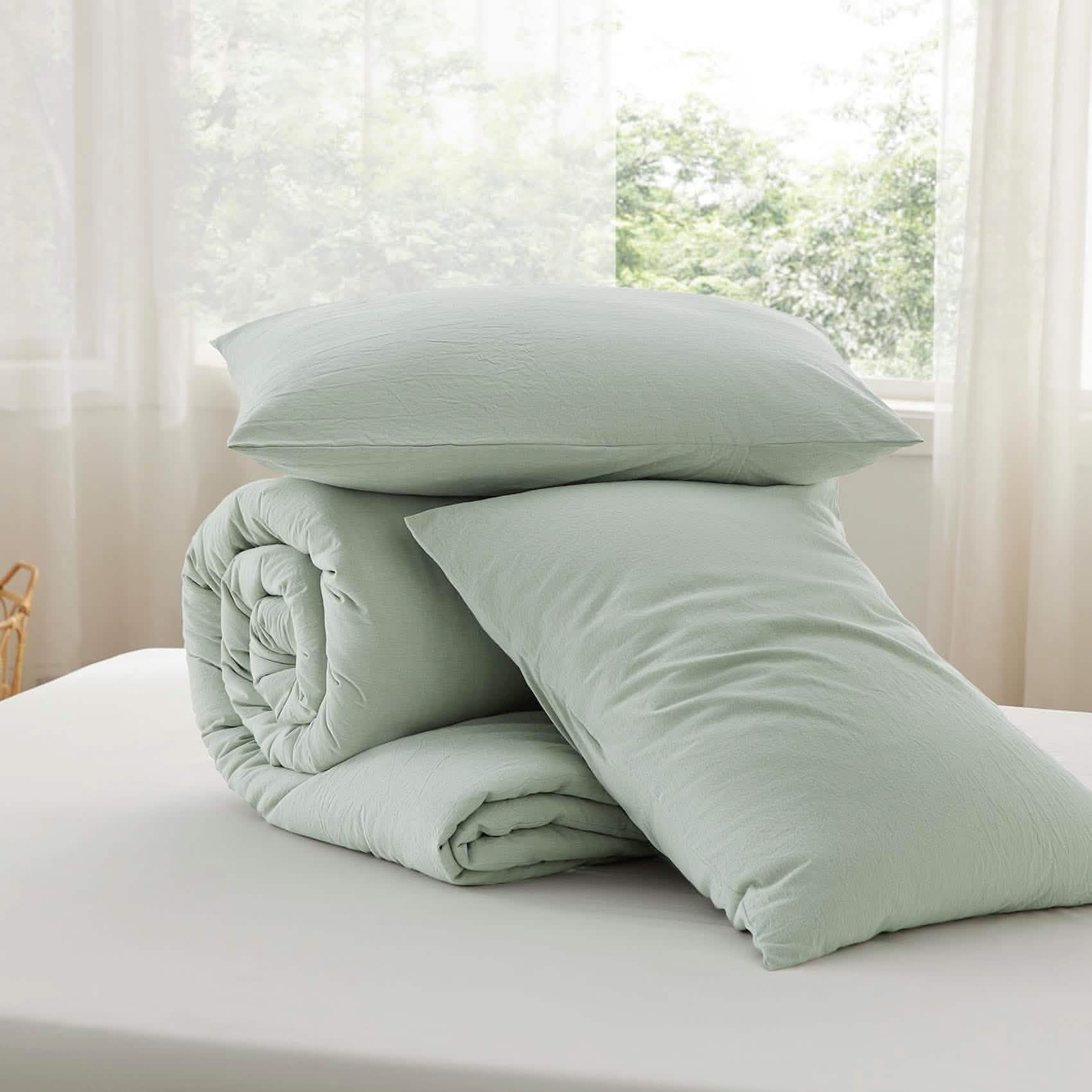 GentleSoft™ Prewashed Cotton Comforter Set