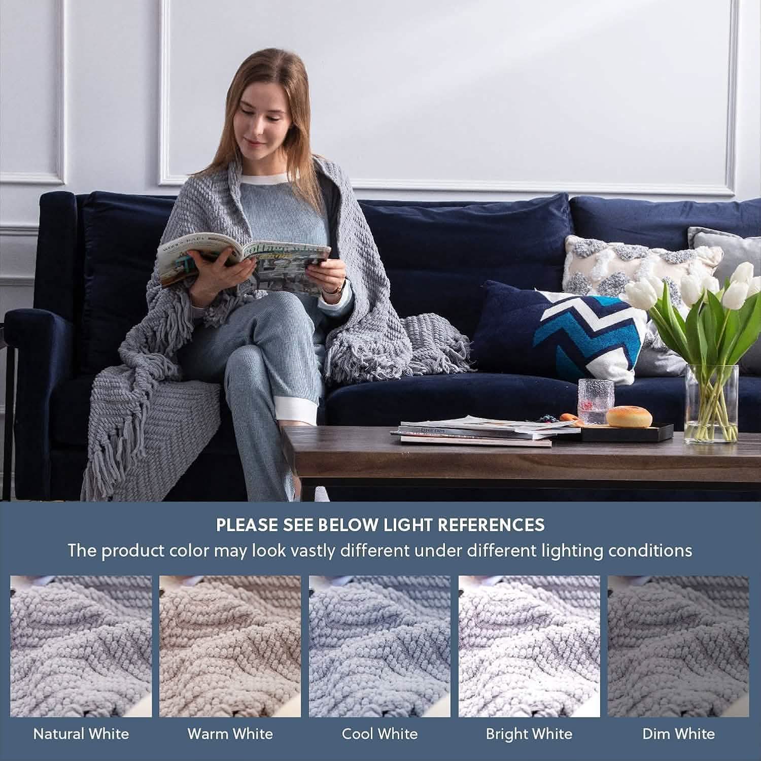 GentleSoft™ GentleSoft Versatile Knit Woven Chenille Blanket