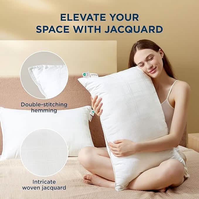 GentleSoft™ Jacquard Cotton Pillow