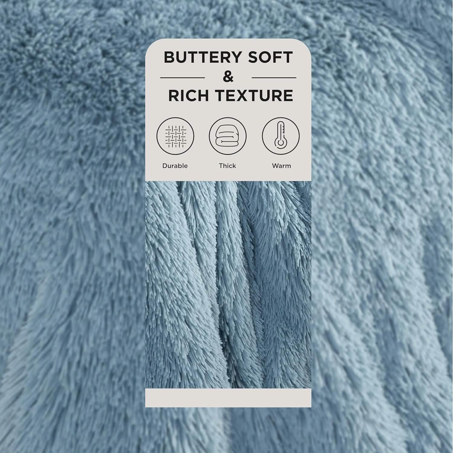 GentleSoft™ Fuzzy Faux Fur Blanket