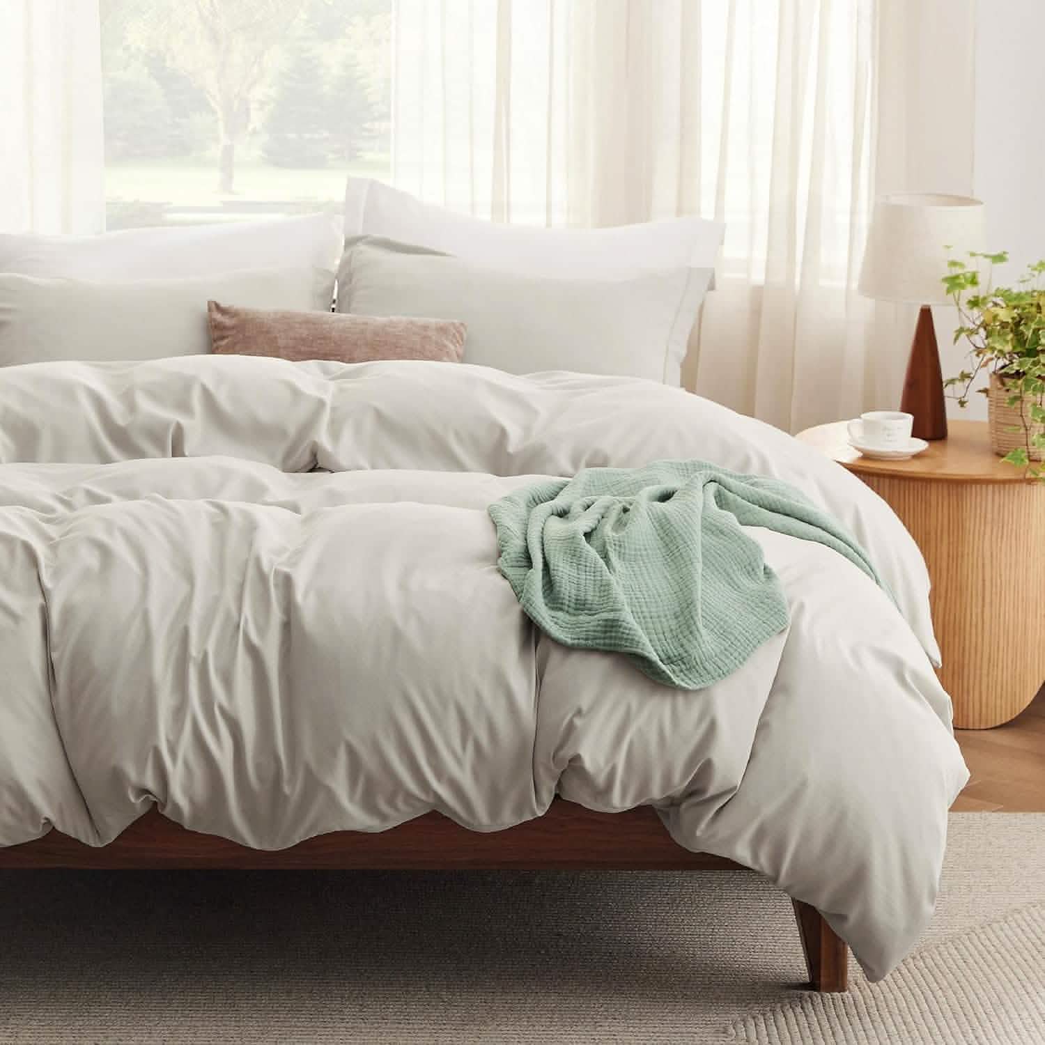 GentleSoft™ Prewashed Polyester Microfiber Duvet Cover Set