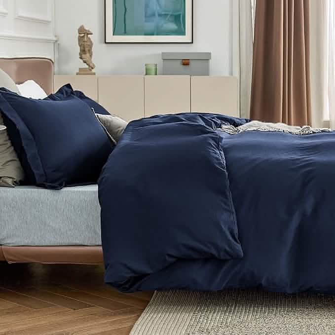 GentleSoft™ Brushed Microfiber Duvet Cover Sets With Fitted Sheet